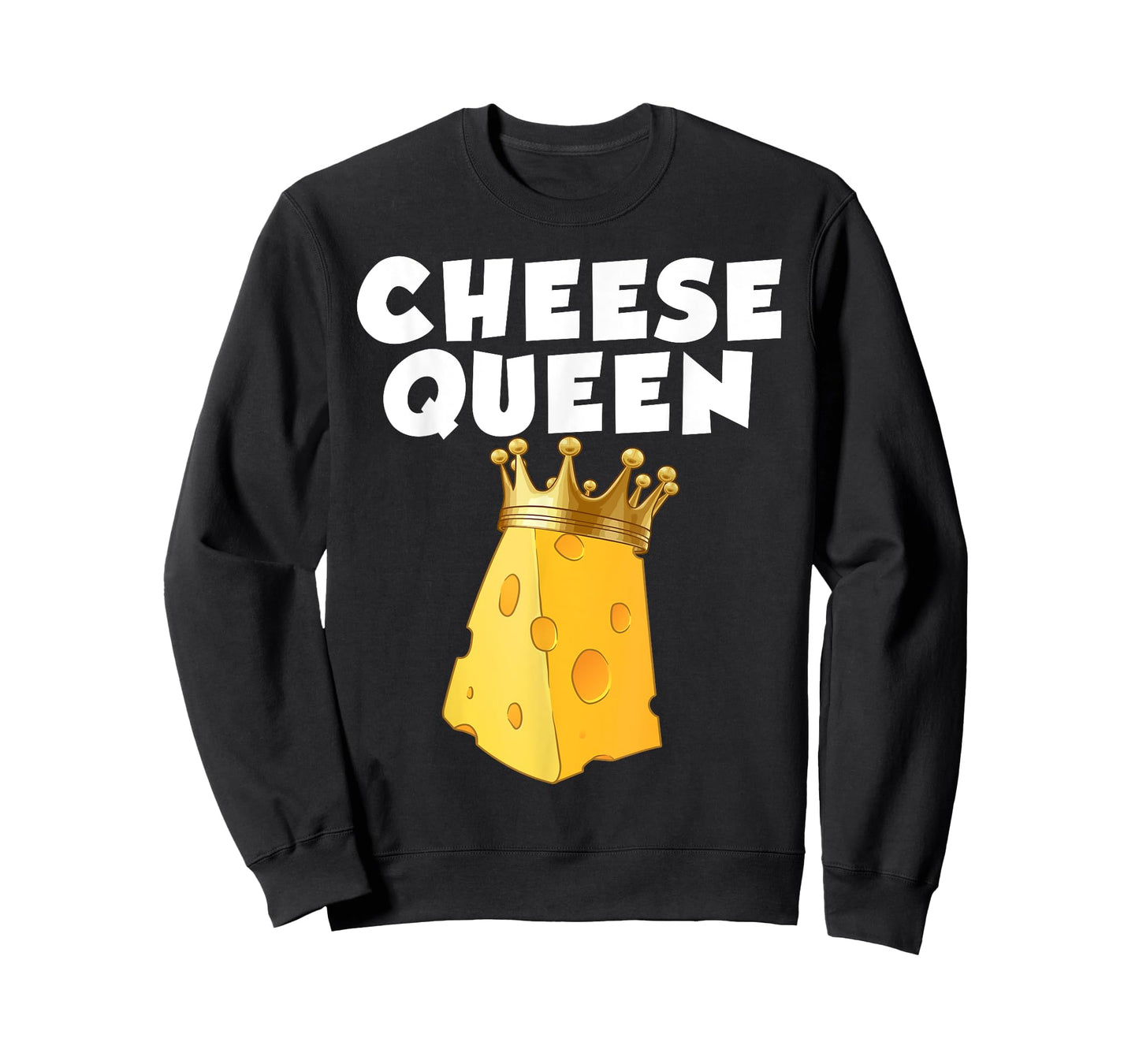 Cheese Queen Art For Women Girls Food Parmesan Cheese Lover T-Shirt