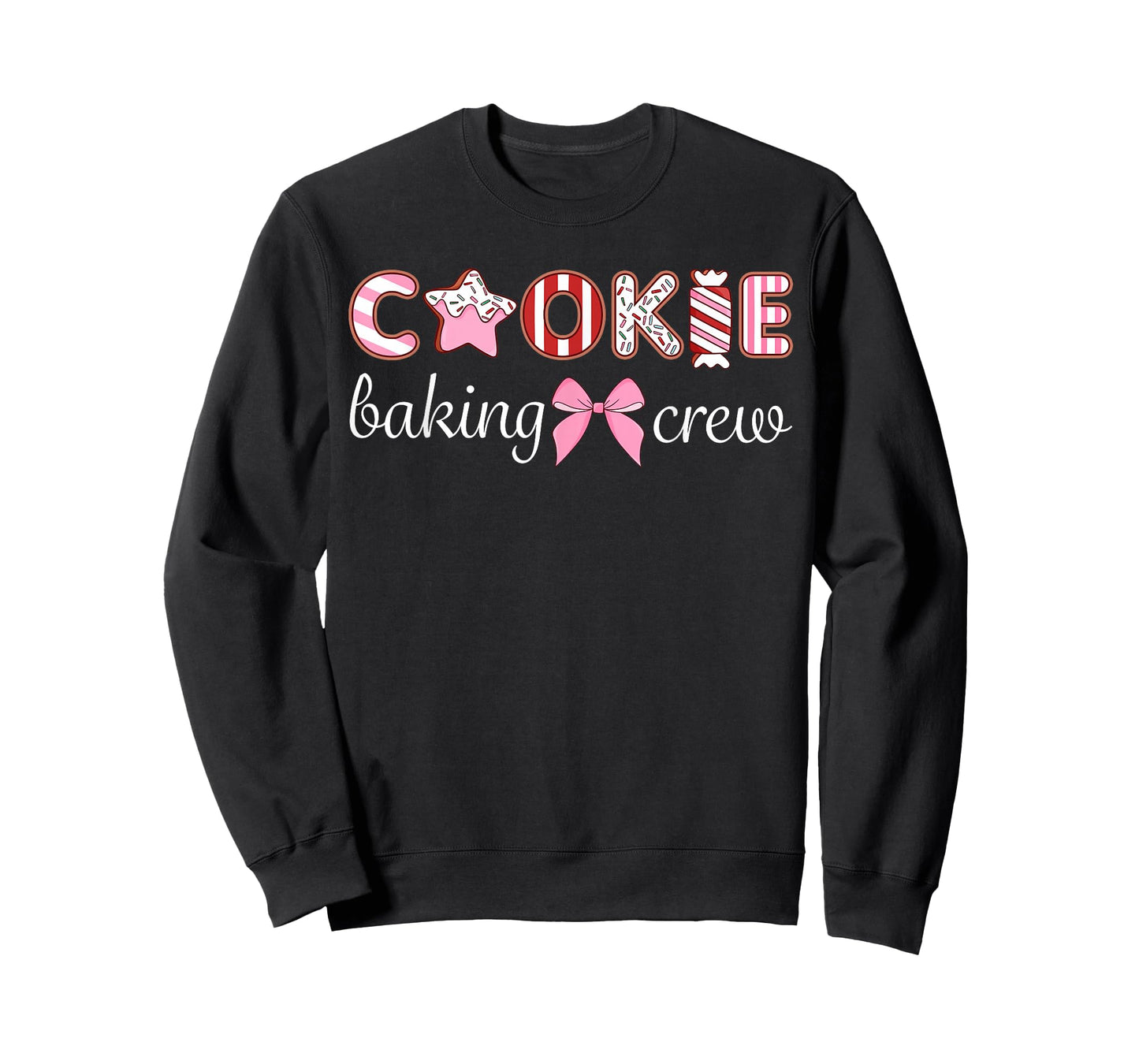Cookie Baking Crew Bow Cute Theme Family T-Shirt