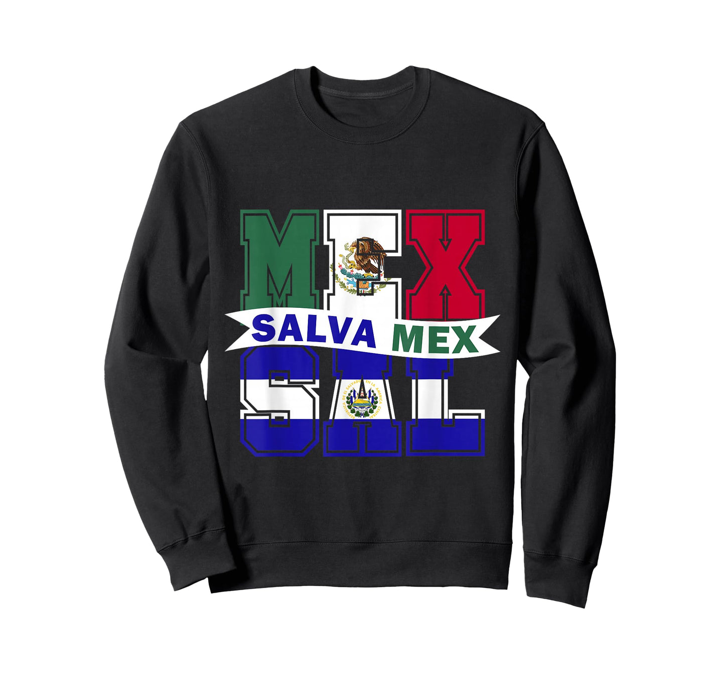 Salva Mex Half Salvadorian half Mexican El Salvador Mexico T-Shirt