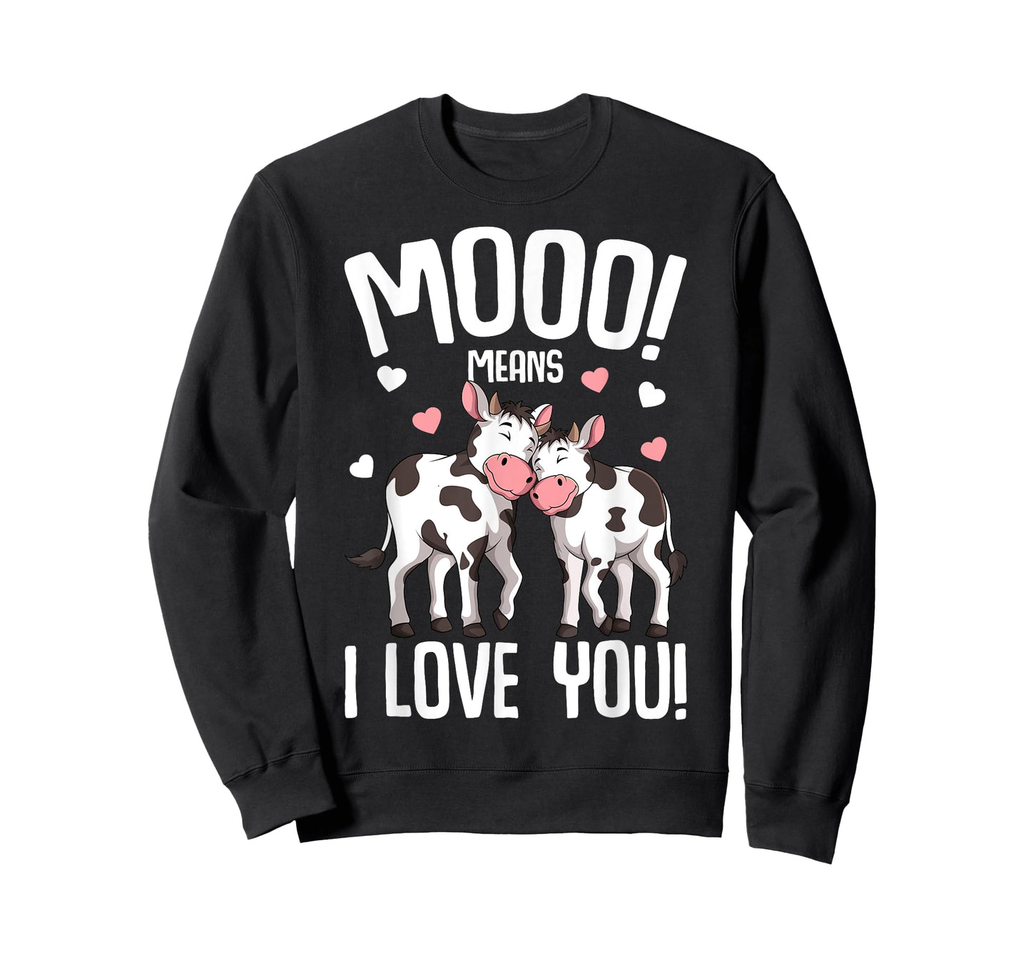 Cow Moo Women Kids Girls T-Shirt