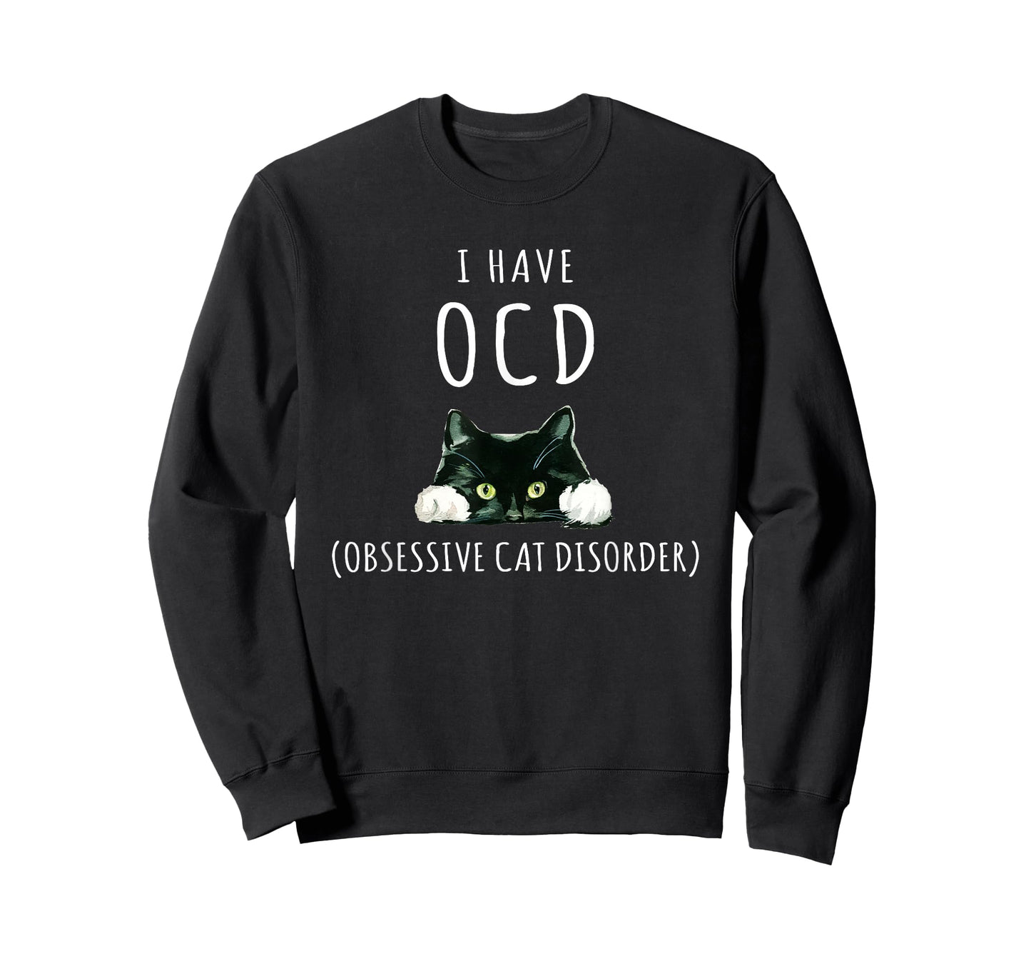 I Have OCD Obsessive Cat Disorder T-Shirt Cat Lover Gifts T-Shirt