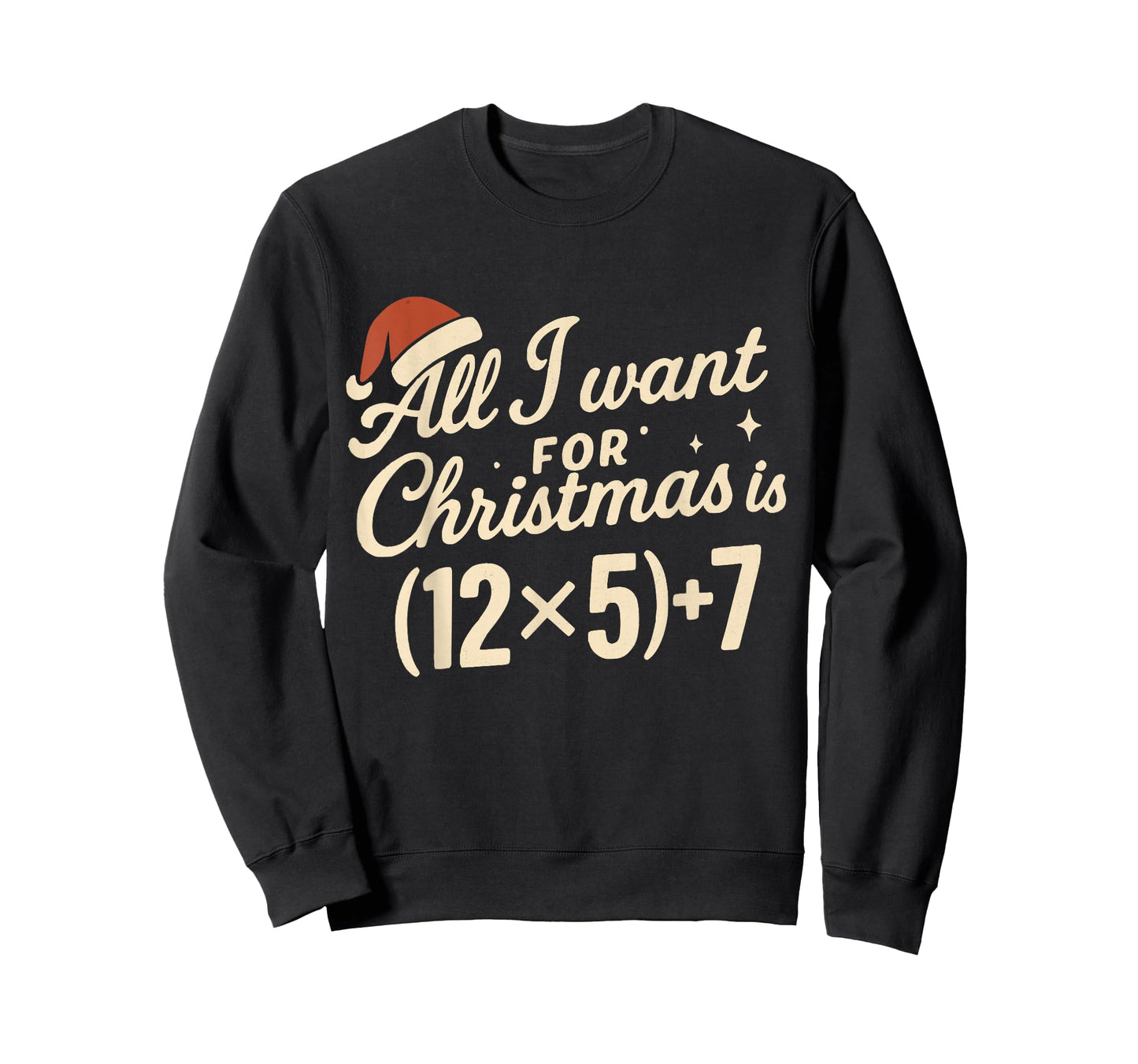 Funny 67 Christmas Math Teacher Six Seven Numbers Meme Xmas T-Shirt