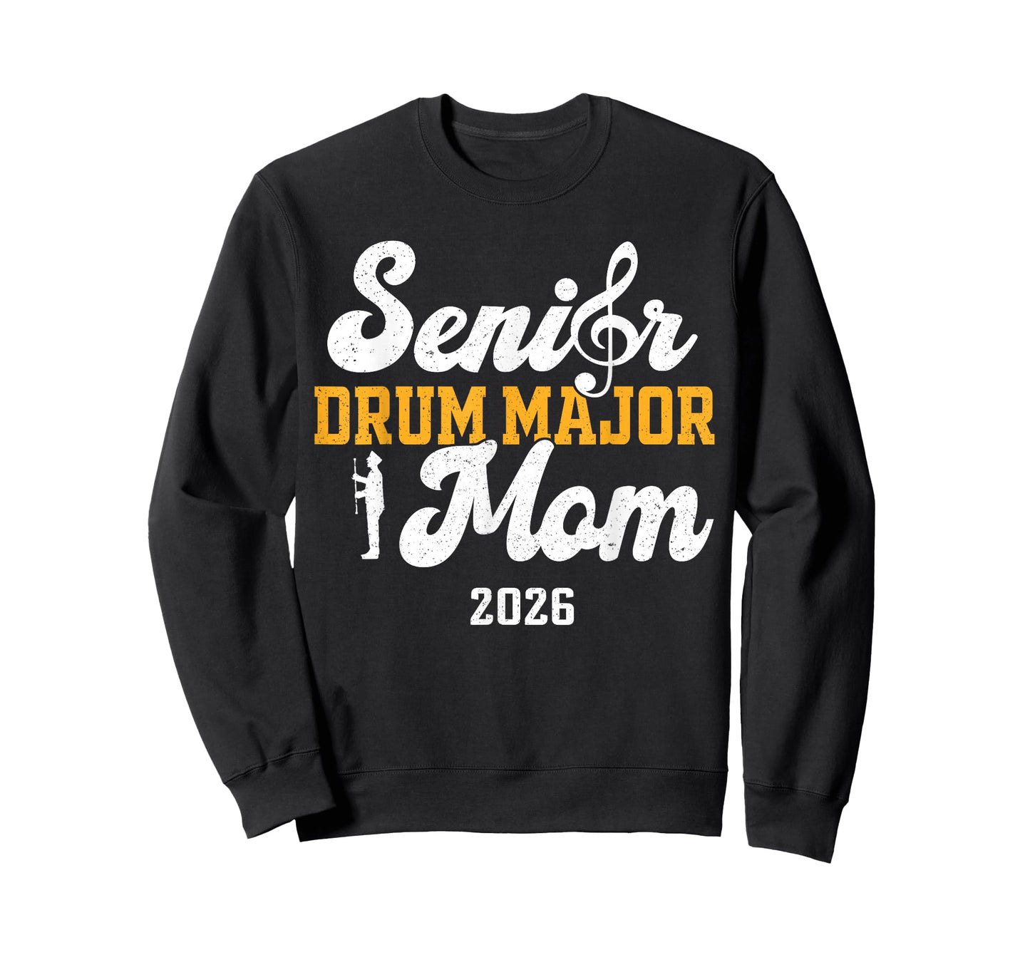 Senior Drum Major Mom 2026 Graduation Matching Family T-Shirt