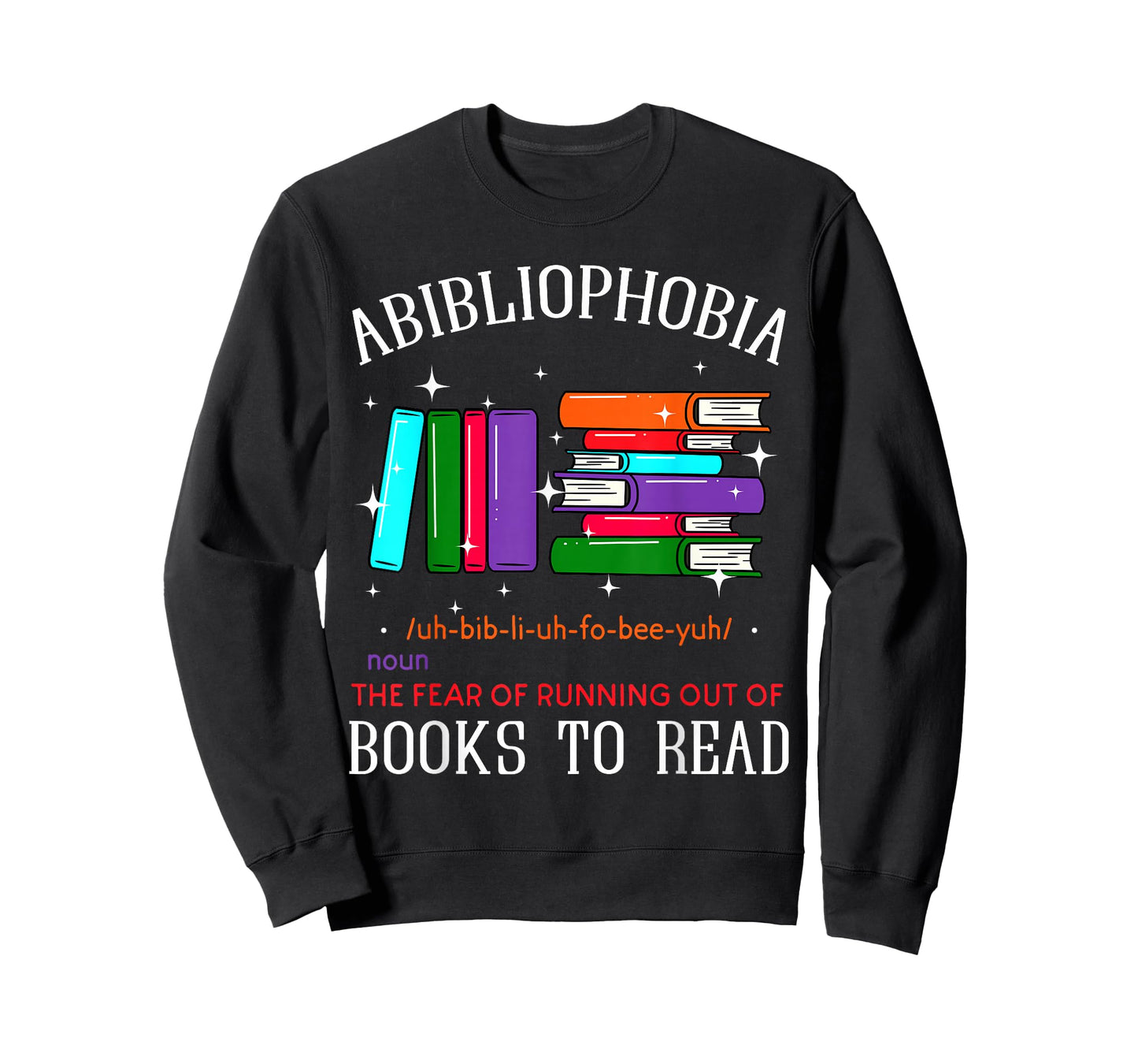 Abibliophobia Bibliophilia Abibliophobia Bibliophilia Anxiety T-Shirt