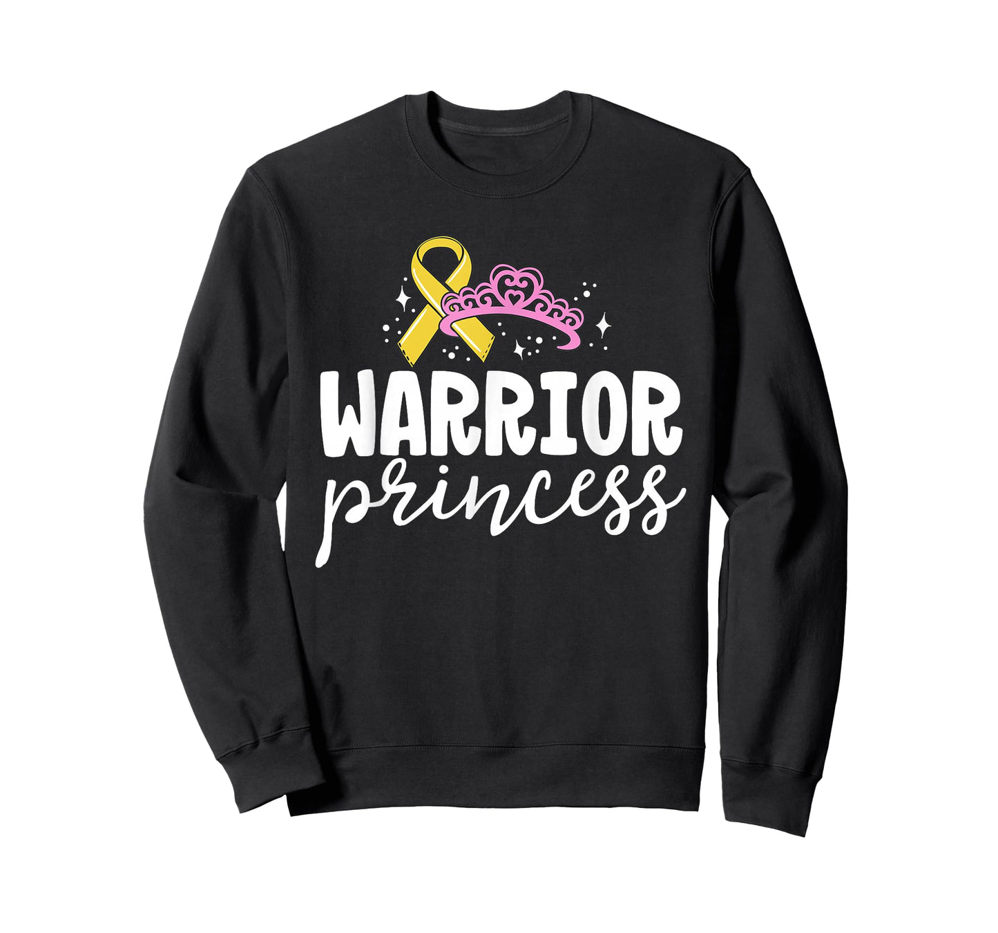 Childhood Cancer Shirts For Kids Boy Girl Warrior Princess T-Shirt