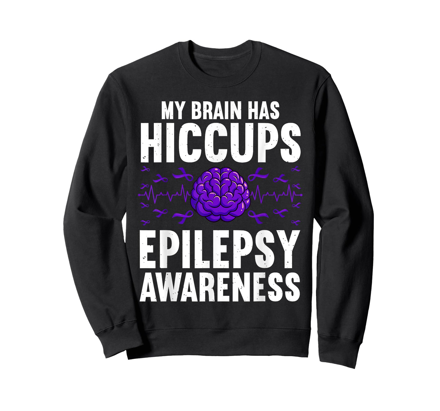 Cool Epilepsy Art For Men Women Seizure Epilepsy Awareness T-Shirt