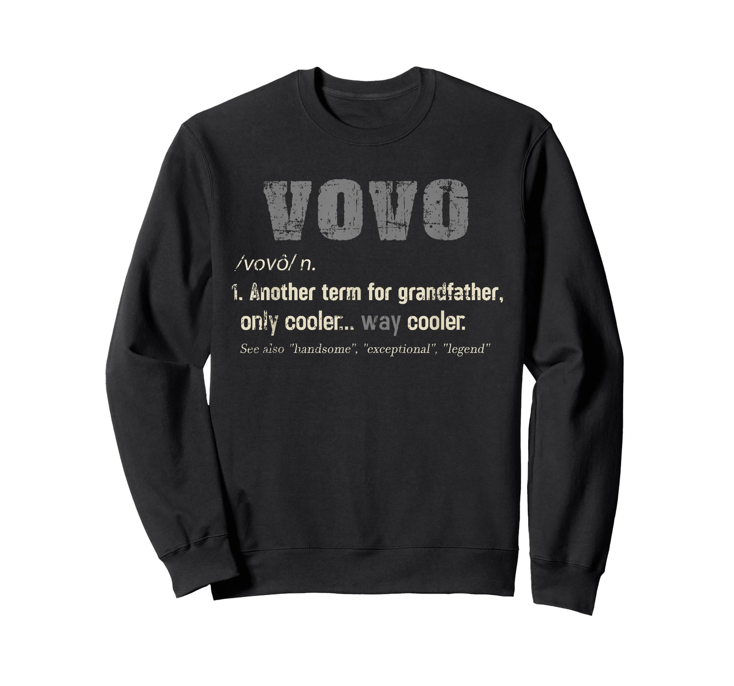 Portuguese Vovo Funny Definition Grandpa Gift T-Shirt