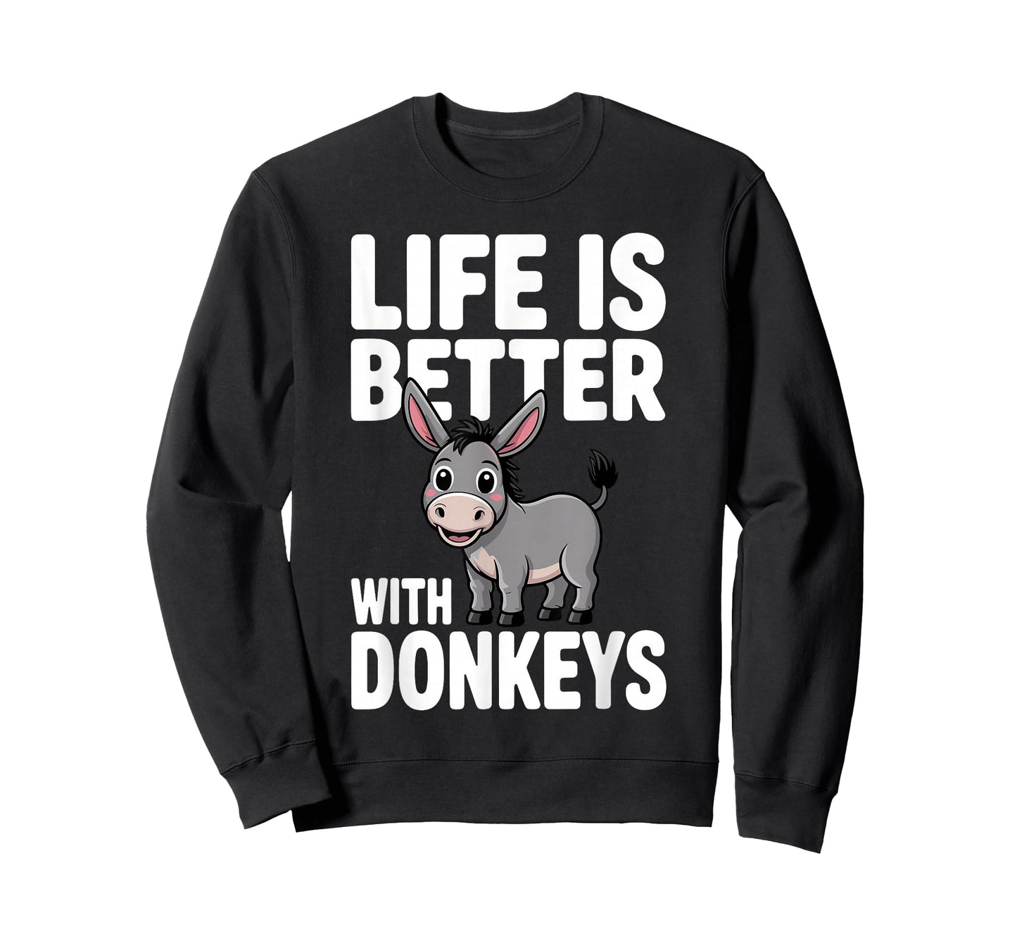 Cute Donkey Design for Men Women Pet Animal Donkey Lovers T-Shirt