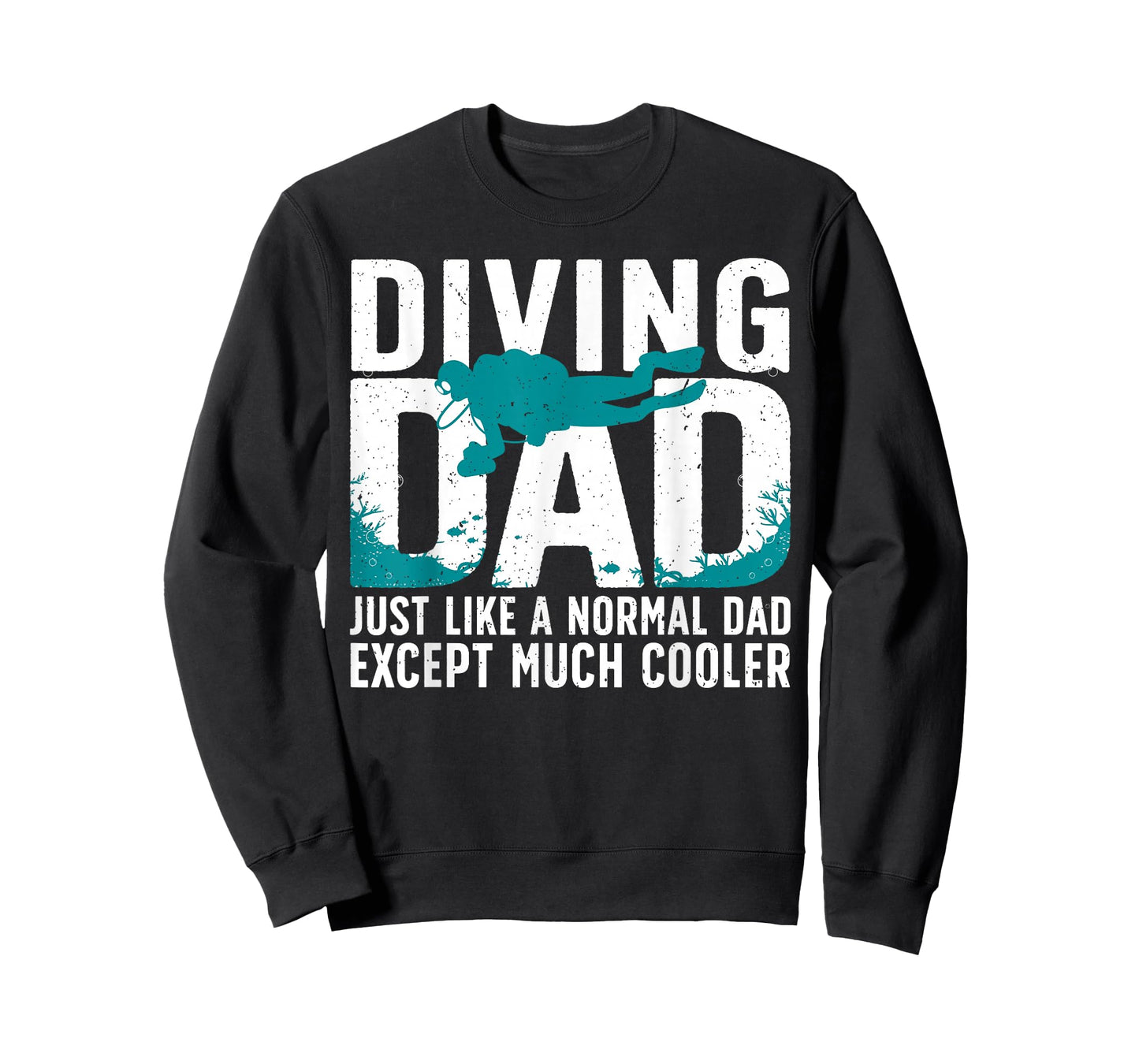Cool Scuba Diving For Dad Men Ocean Scuba Diver Instructor T-Shirt