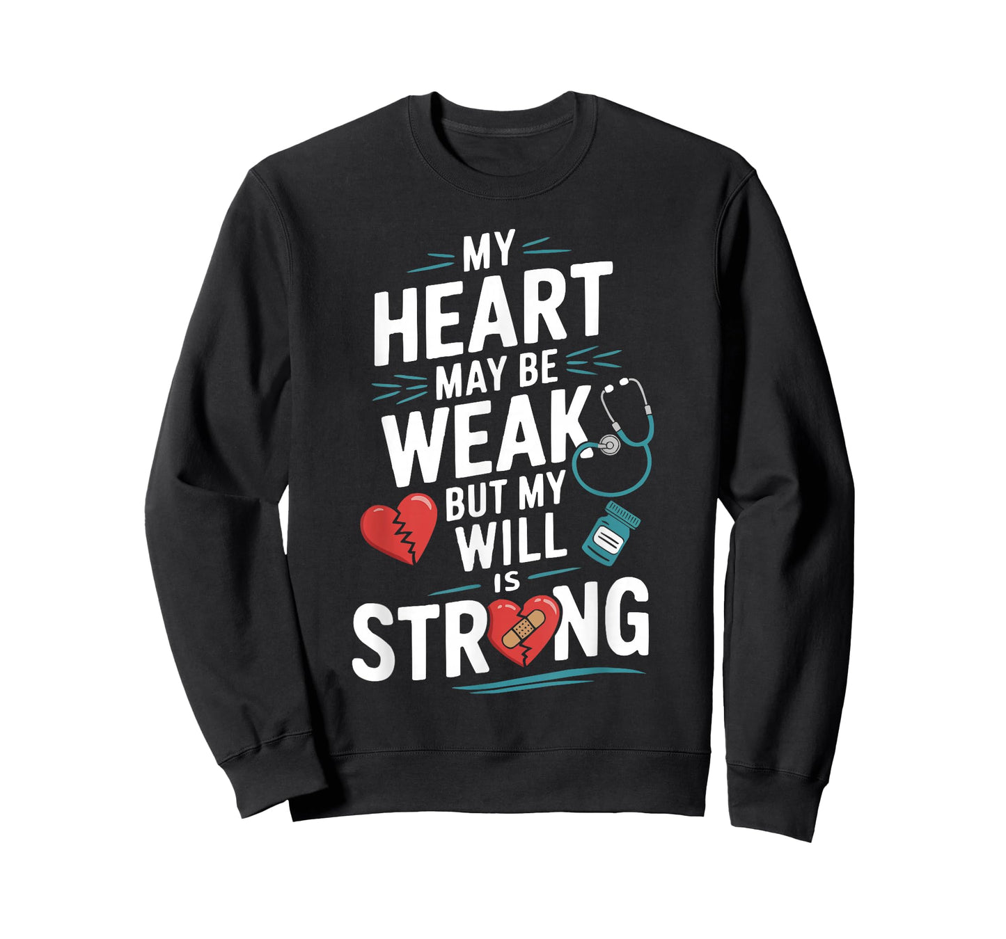 Congestive Heart Failure Chronic Disease CHF Awareness T-Shirt