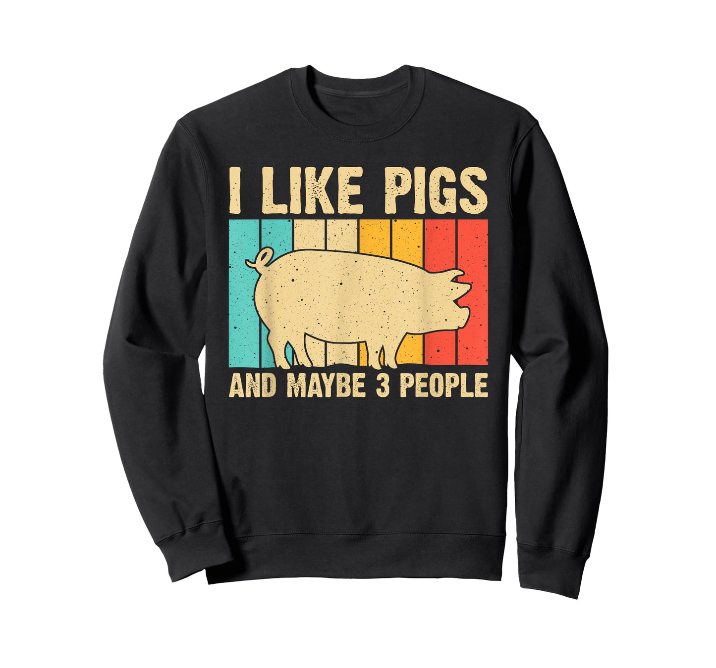 Funny Pig For Men Women Farm Animal Swine Vintage Pig Lovers T-Shirt