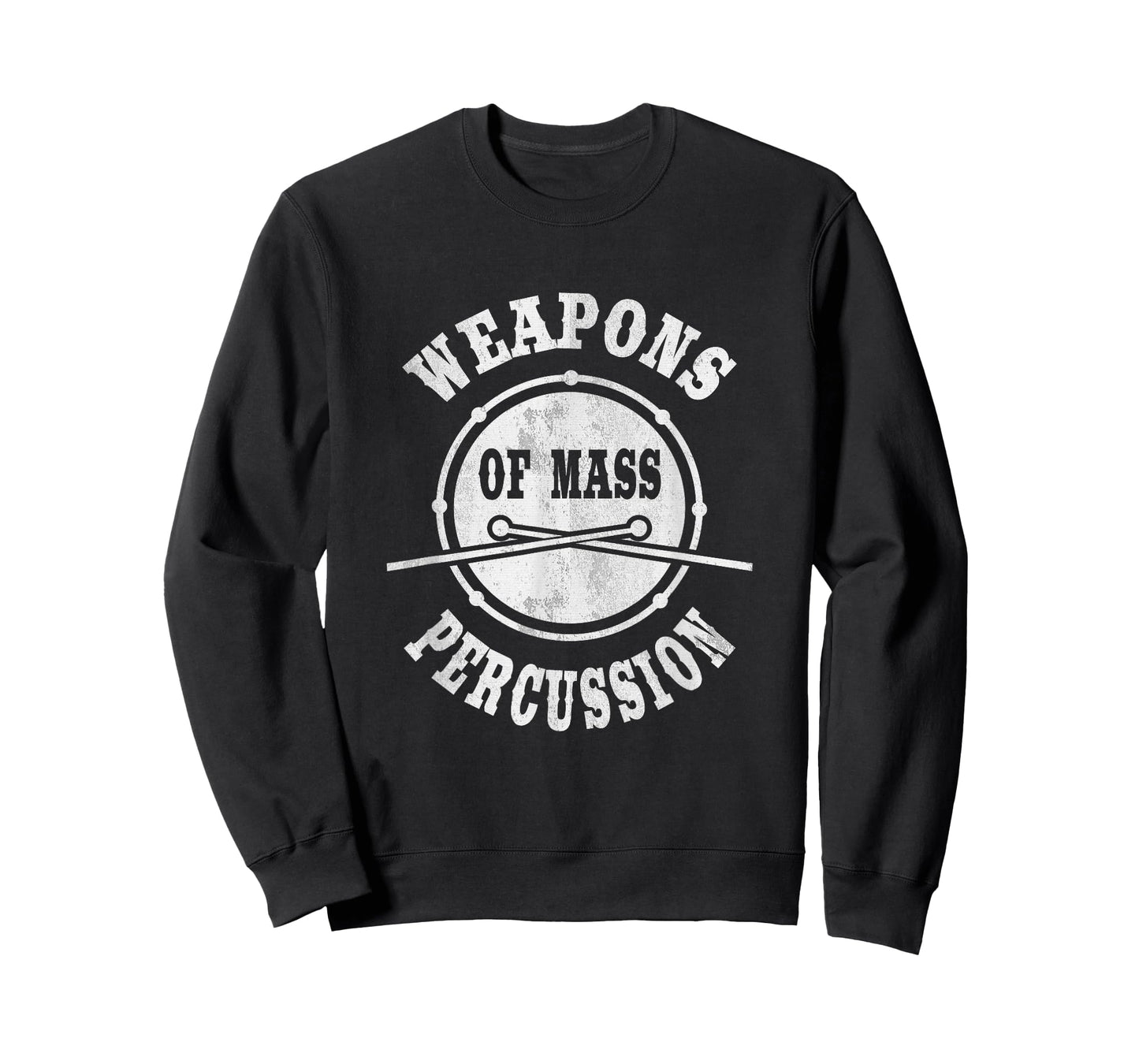 Weapons Of Mass Percussion T-Shirt | Cool Drummer Boy Gift T-Shirt
