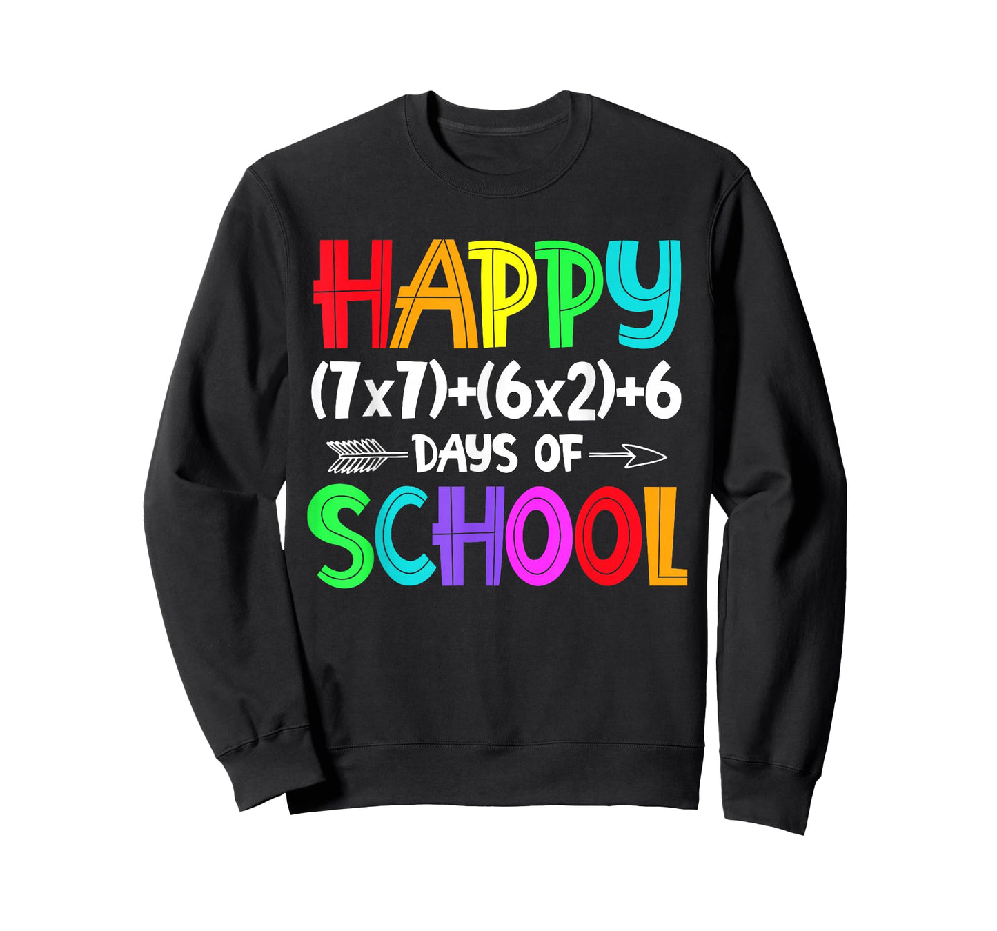 Happy 67 Days of School Math Teacher Students Six Seven Meme T-Shirt