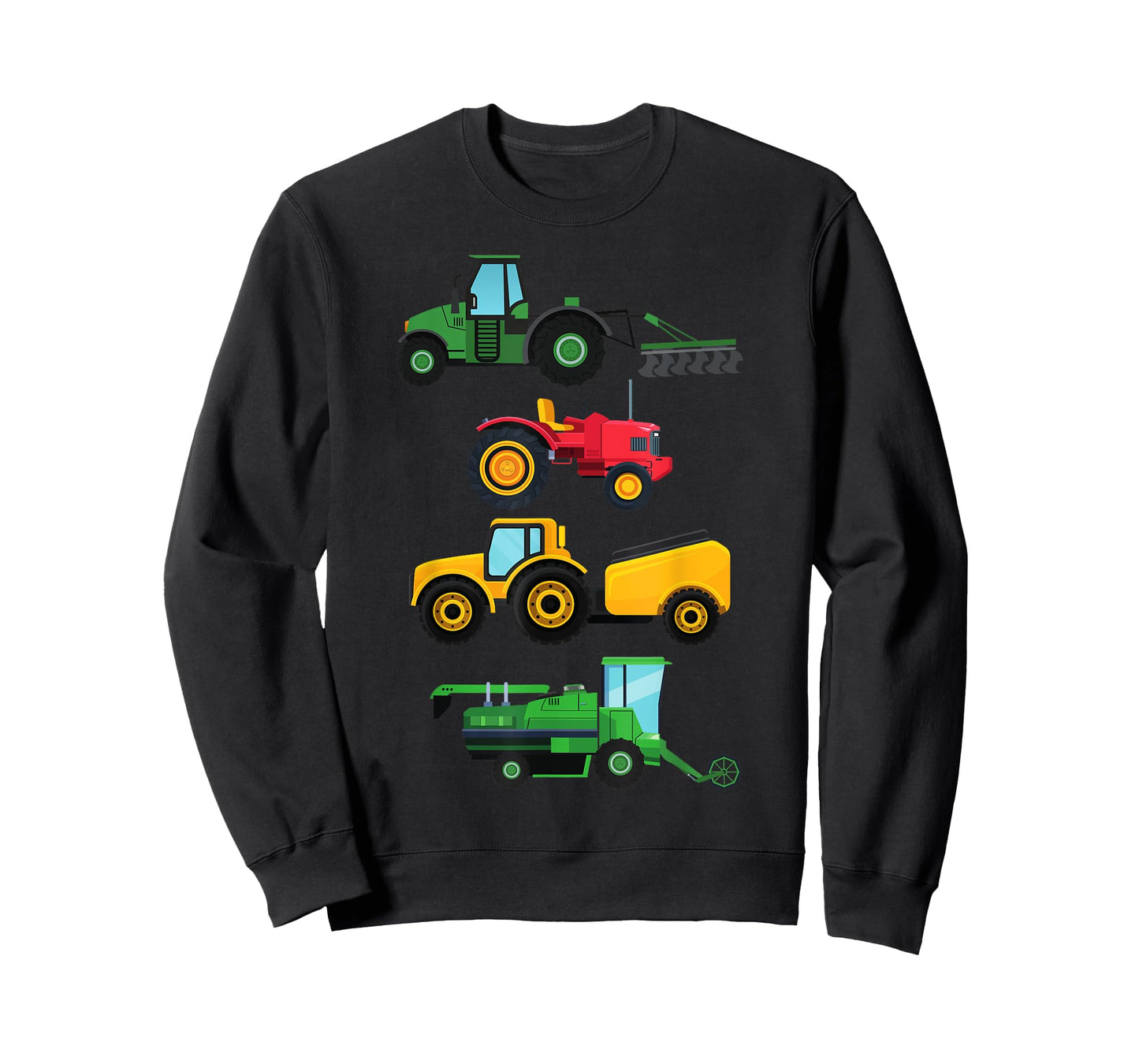 4 Tractors & Agricultural Machinery Combine Harvesters Boys Gift T-Shirt