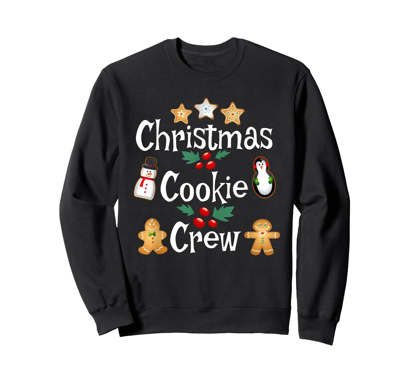 Bakers Christmas Cookie Crew Family Baking Team Holiday Cute T-Shirt