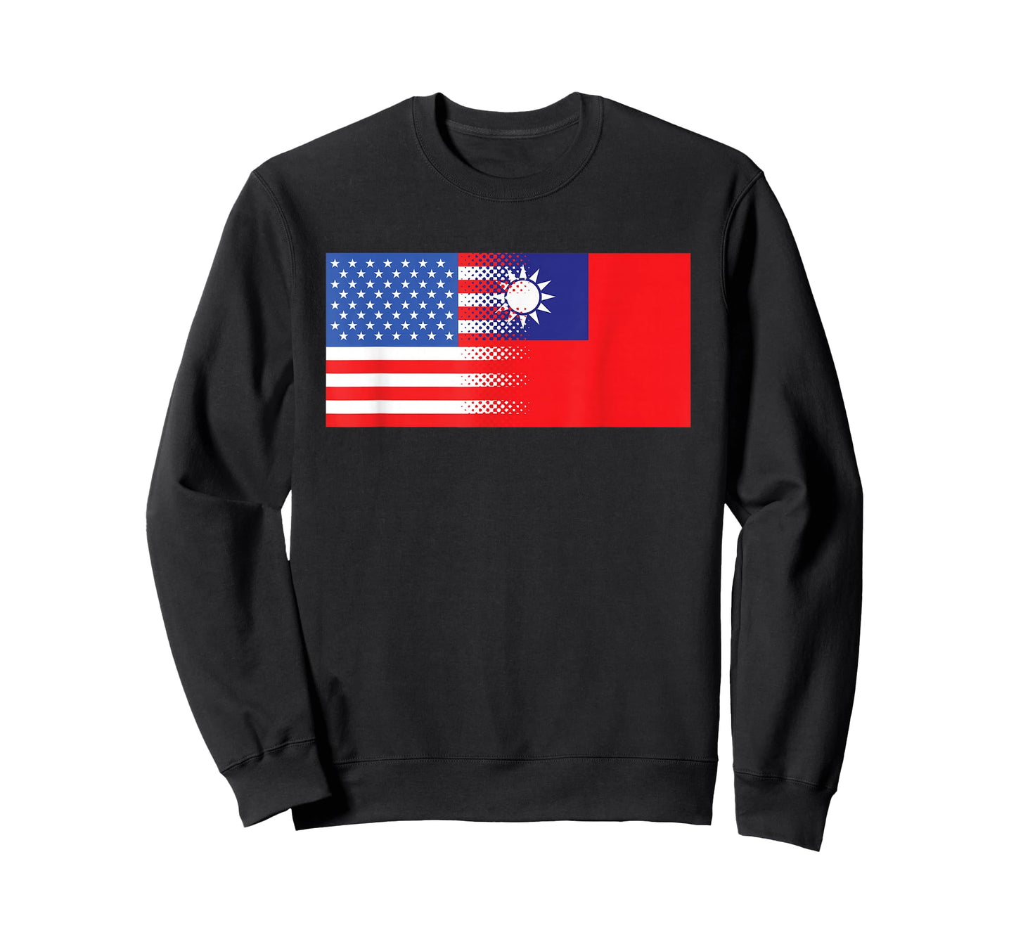 Taiwanese American Flag US Taiwan Pride Gift T-Shirt