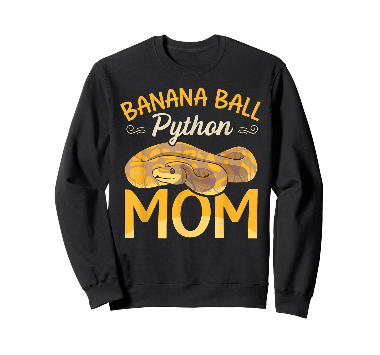 Banana Ball Python Mom Snake Funny Ball Python T-Shirt