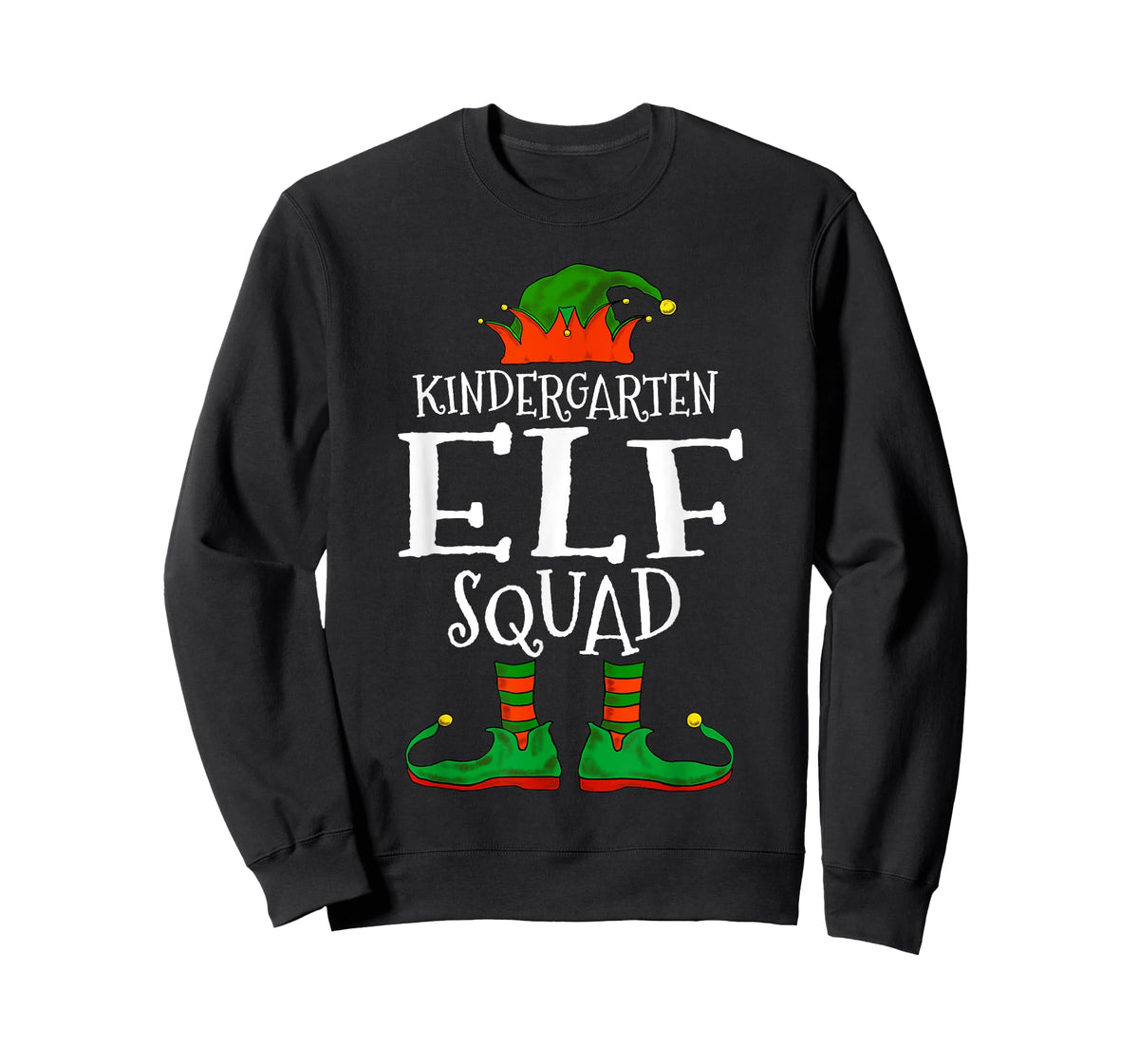 Kindergarten Elf Squad Teacher Student Christmas Gift Men Women Kids T-Shirt