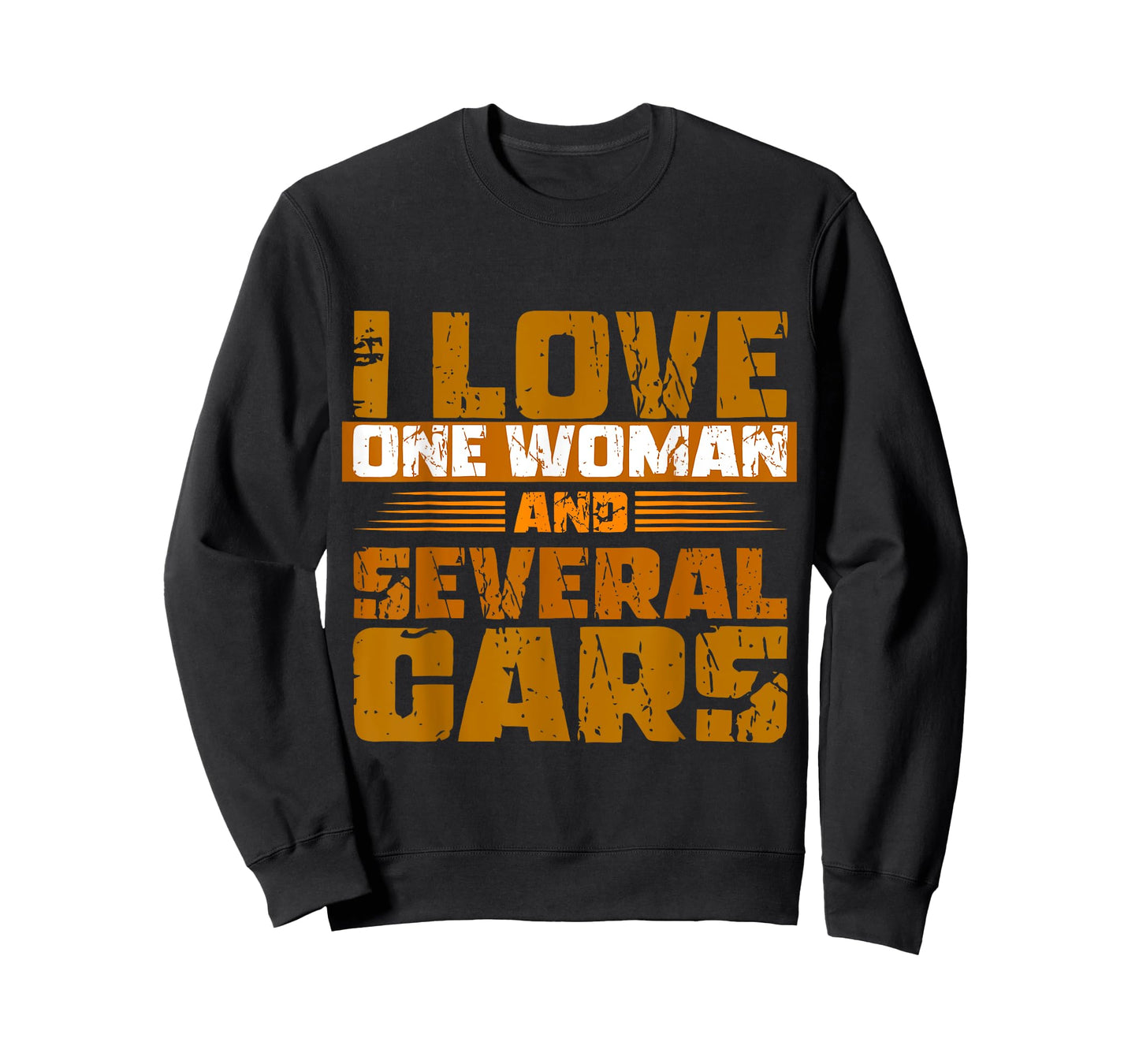 I Love One Woman: Mechanic's Passion One Woman, Many Cars T-Shirt