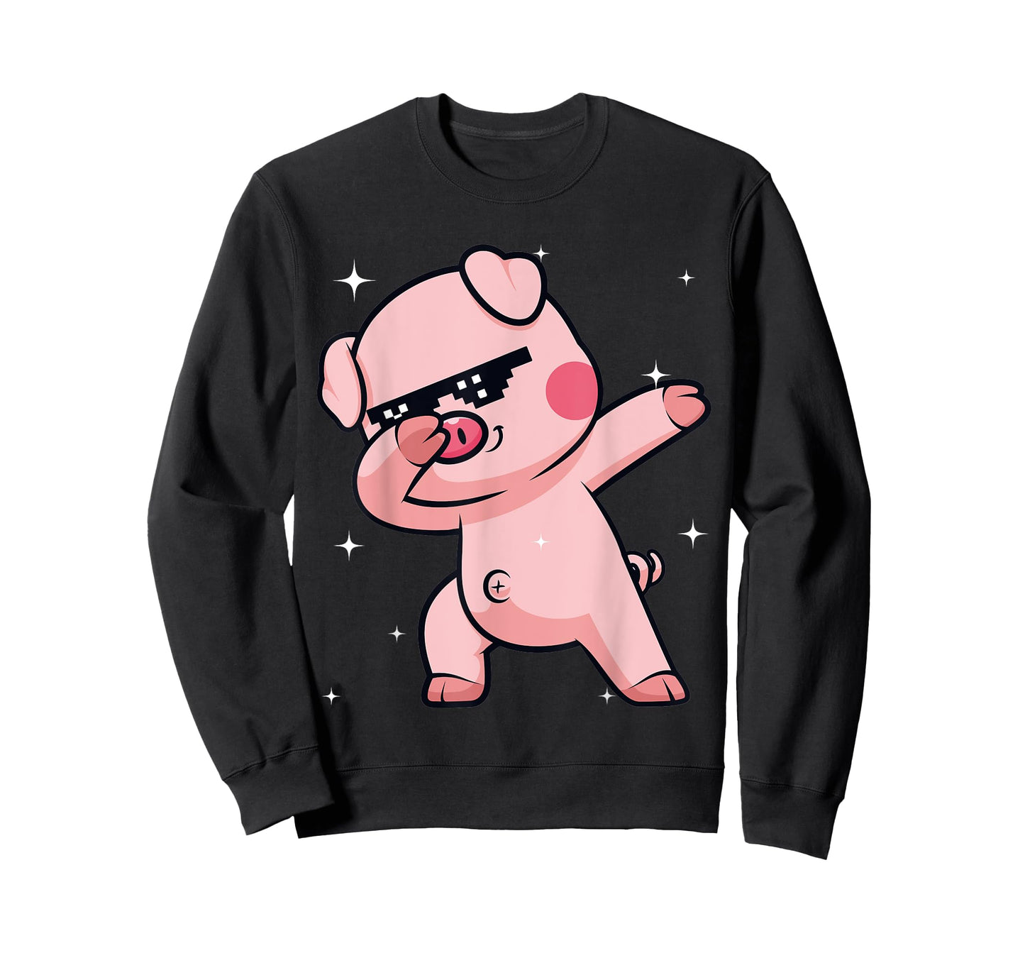 Men Women Kids Funny Pig Dabbing Animals Wildlife Parties T-Shirt