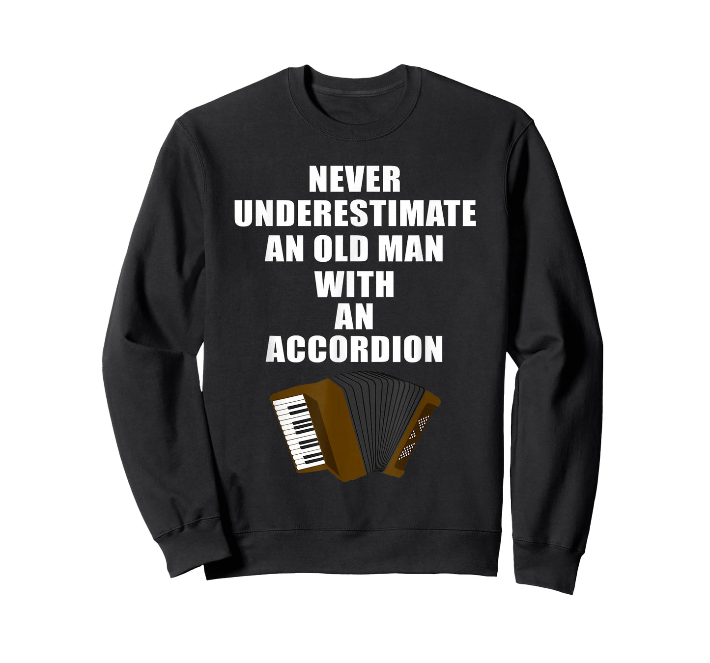 Cool Accordion Art For Grandpa Men Father Accordion Player T-Shirt