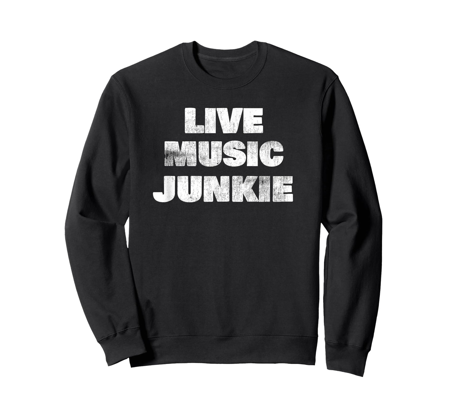 Live Music Junkie Funny Concert Enthusiast T-Shirt
