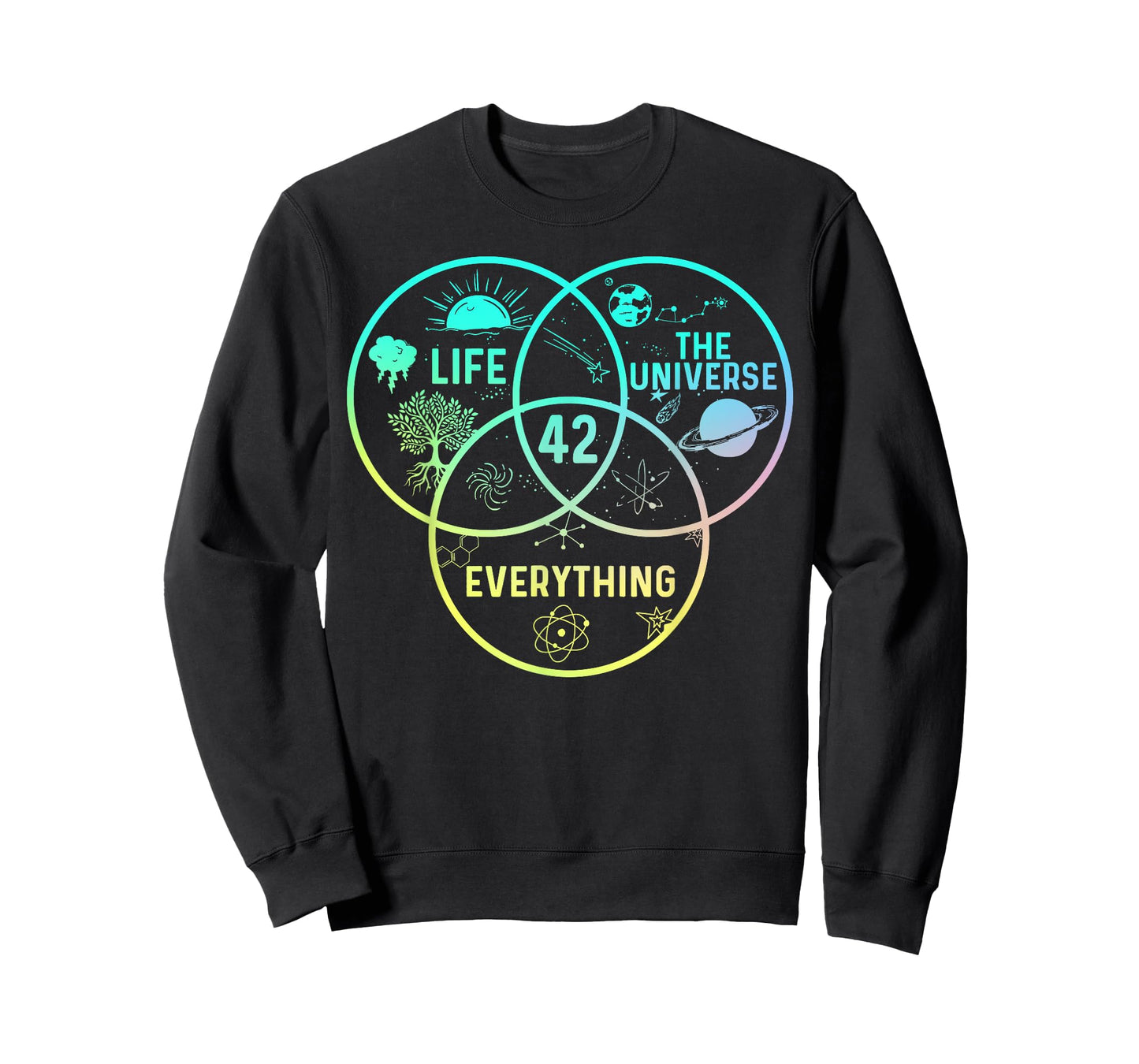 42 Answer To Life The Universe And Everything Funny Design T-Shirt
