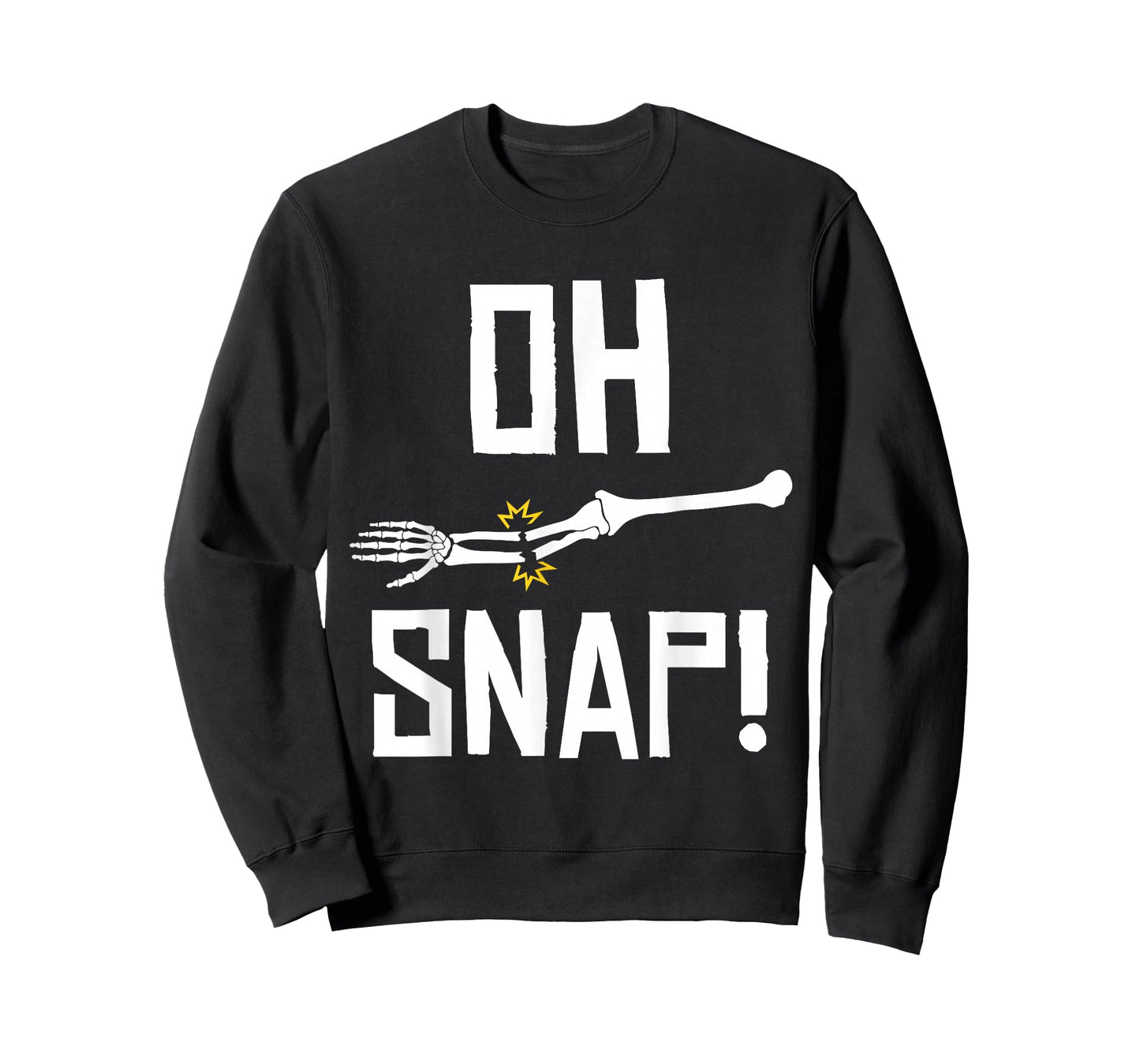 Aw Snap Broken Arm Skeleton Injury Wrist Surgery Recovery T-Shirt