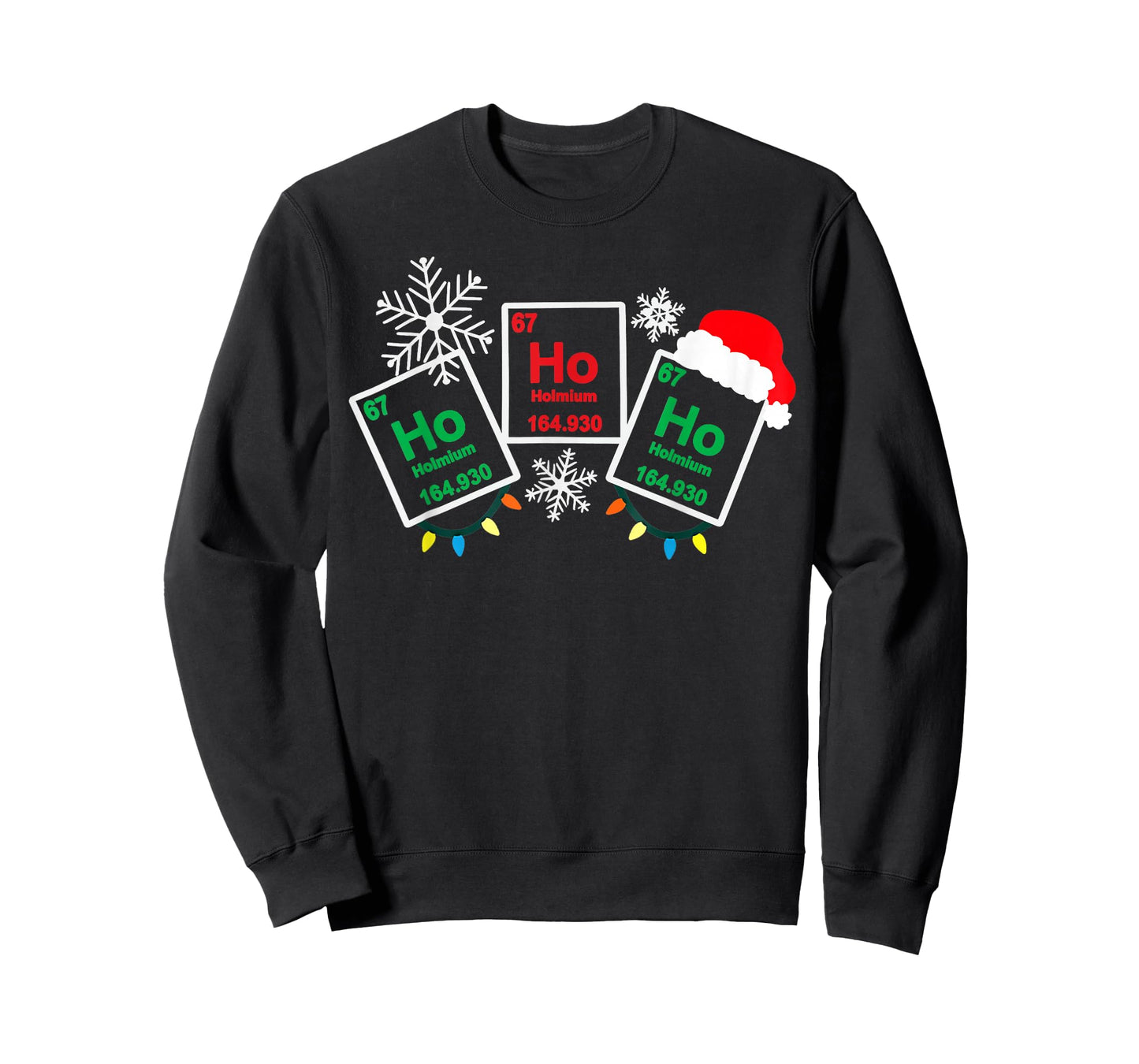 Ho Ho Ho Holmium Chemistry Element 67 Periodic Table T-Shirt