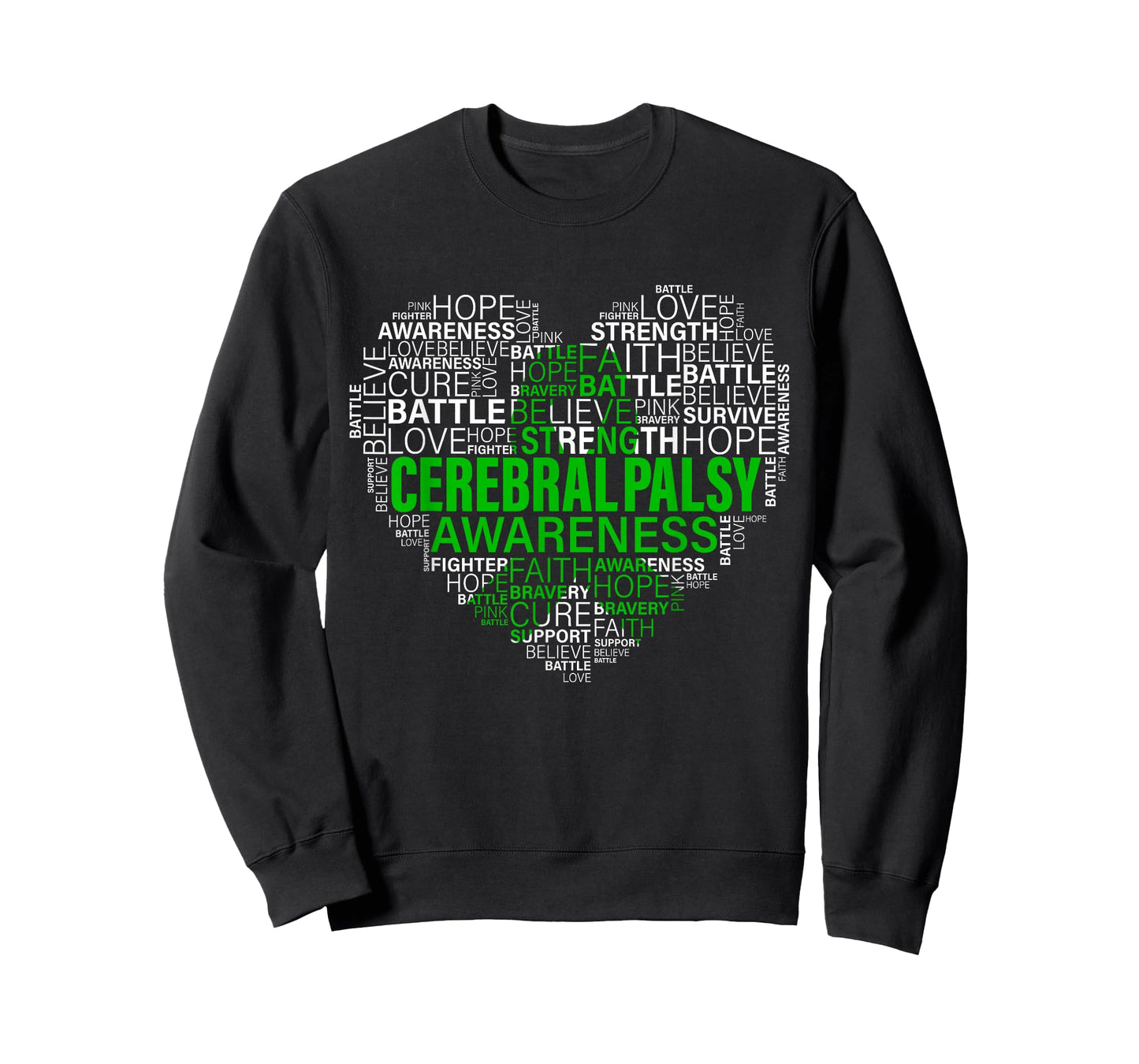 Cerebral Palsy Awareness Hope Support Strong Warrior T-Shirt