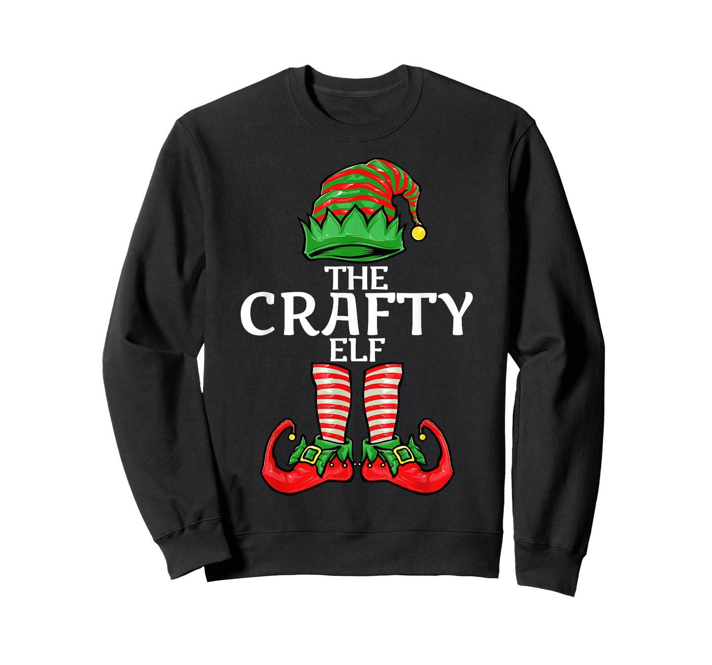 Crafty Elf Christmas Family Matching Group T-Shirt