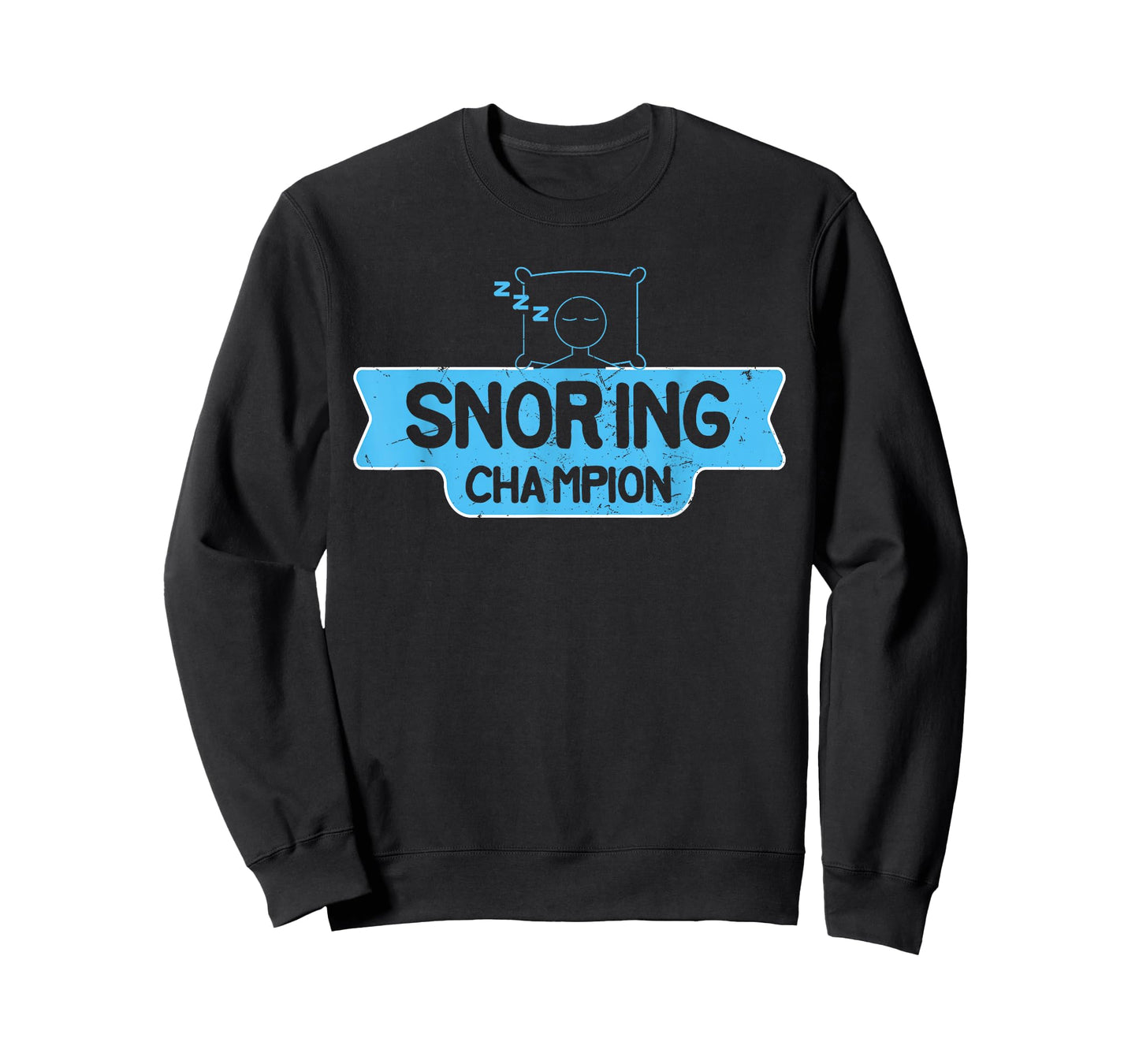 Cool Snoring Champion Sleep Lover Anti Snore Husbands gift T-Shirt