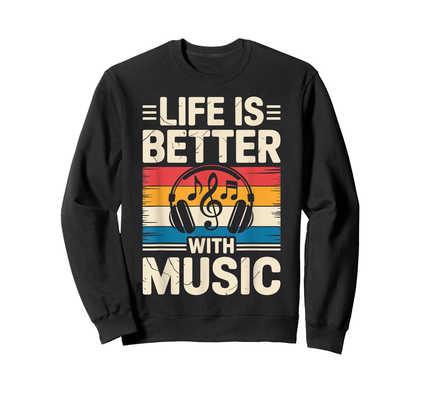 Funny Music Art for Men Women Musical Note Gag Music Lover T-Shirt