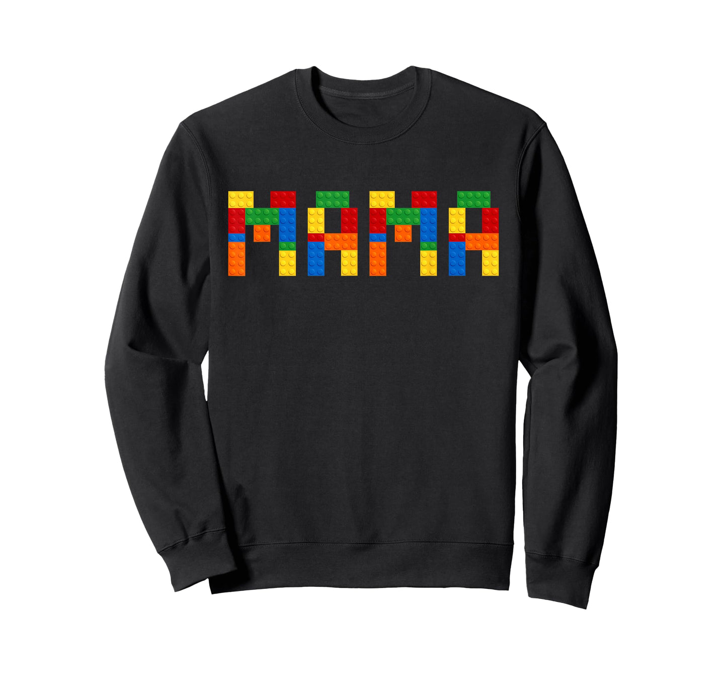 Mama Building Blocks Mom Of The Birthday Boy Bricks T-Shirt
