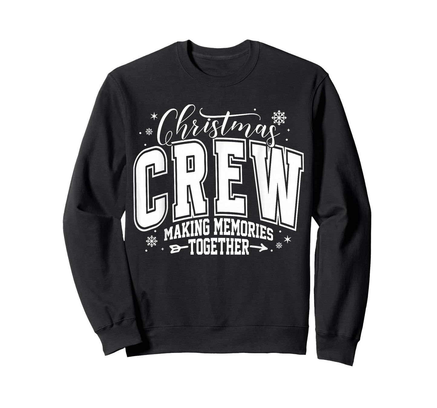 Christmas Crew Making Memories Together Xmas Matching Family T-Shirt