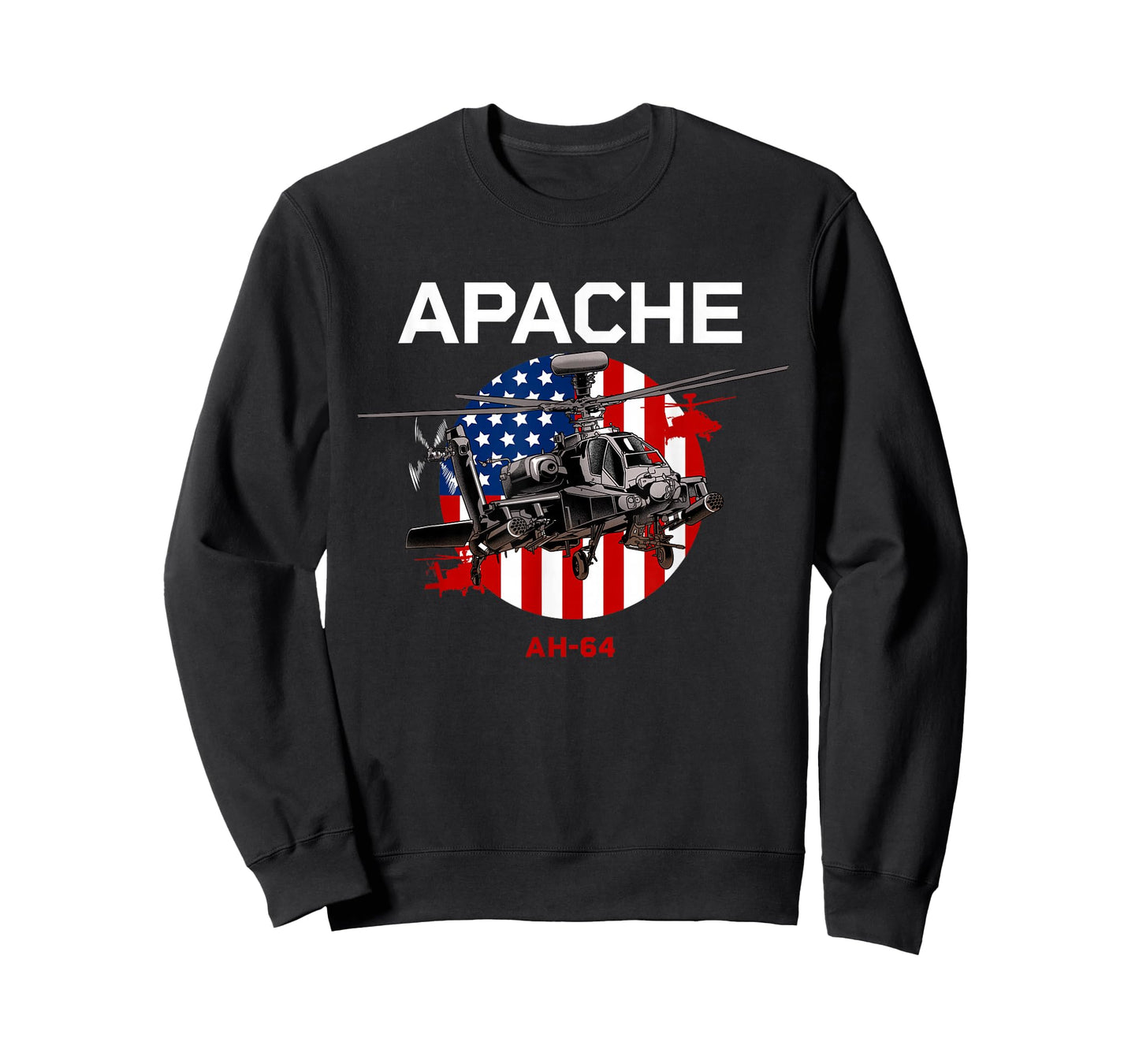 AH-64 Apache US Army Helicopter T-Shirt