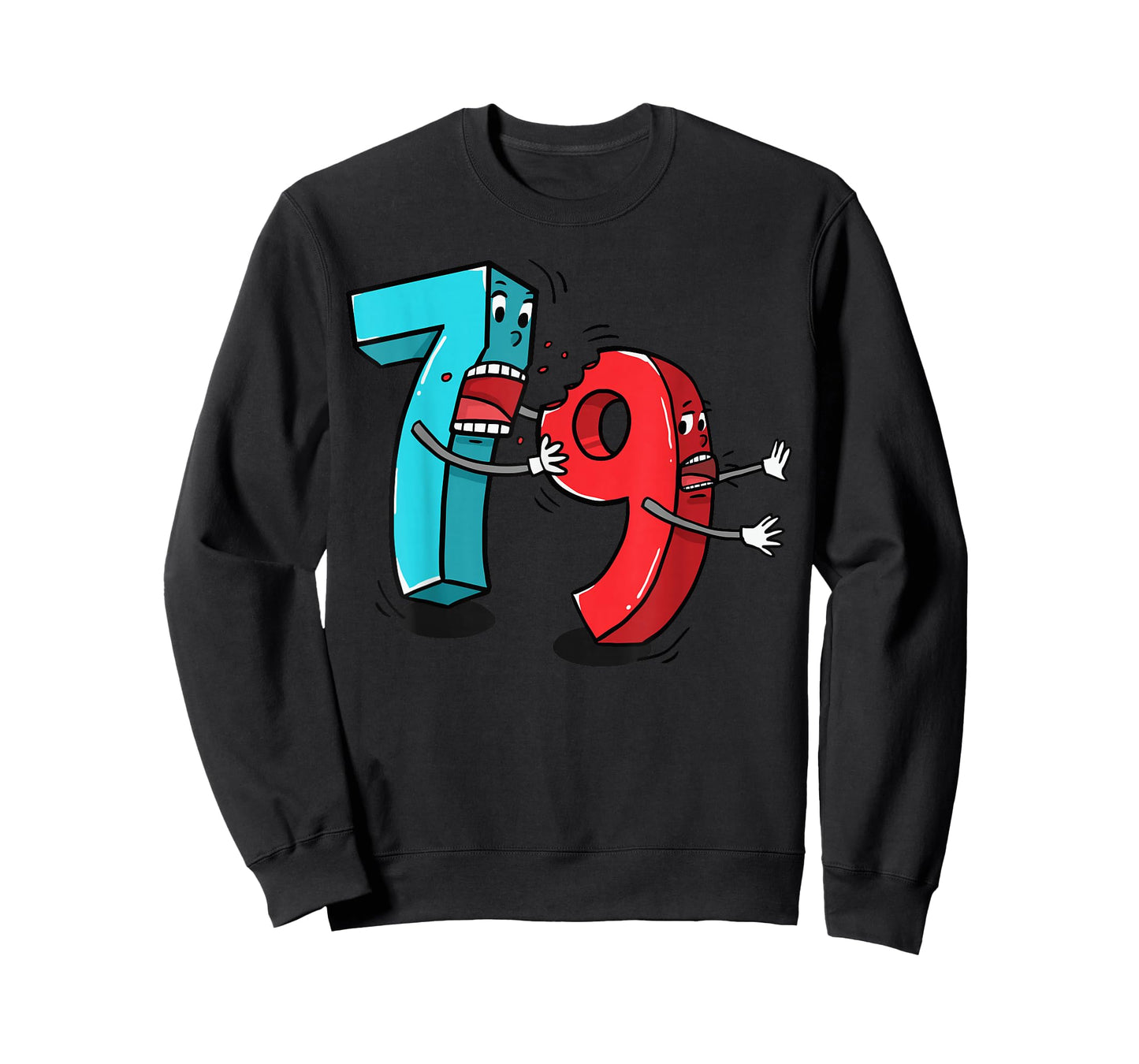 7 ate (8) 9 Funny Math T-Shirt