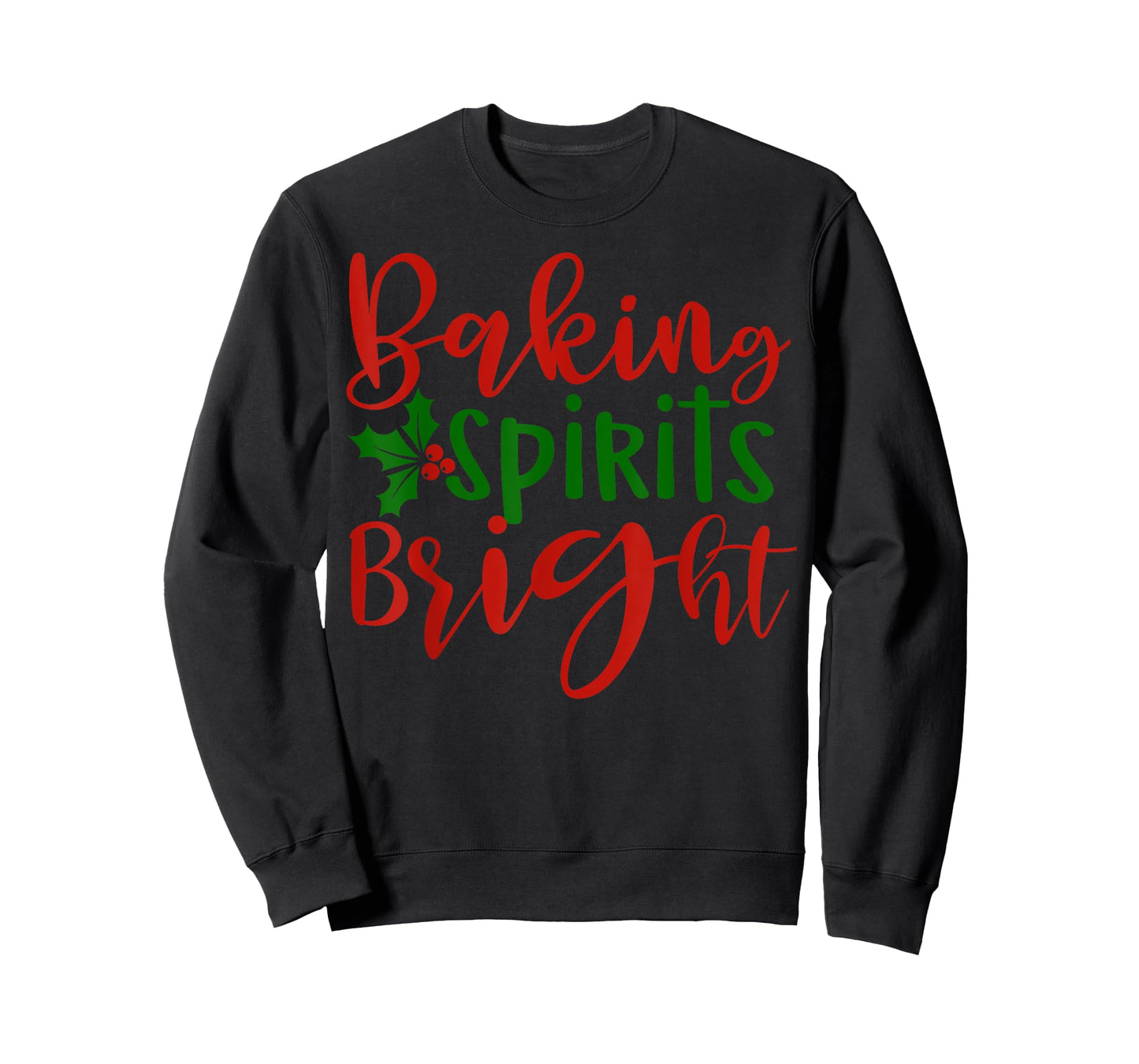 Christmas Baking Spirits Bright Cute Holiday Family T-Shirt