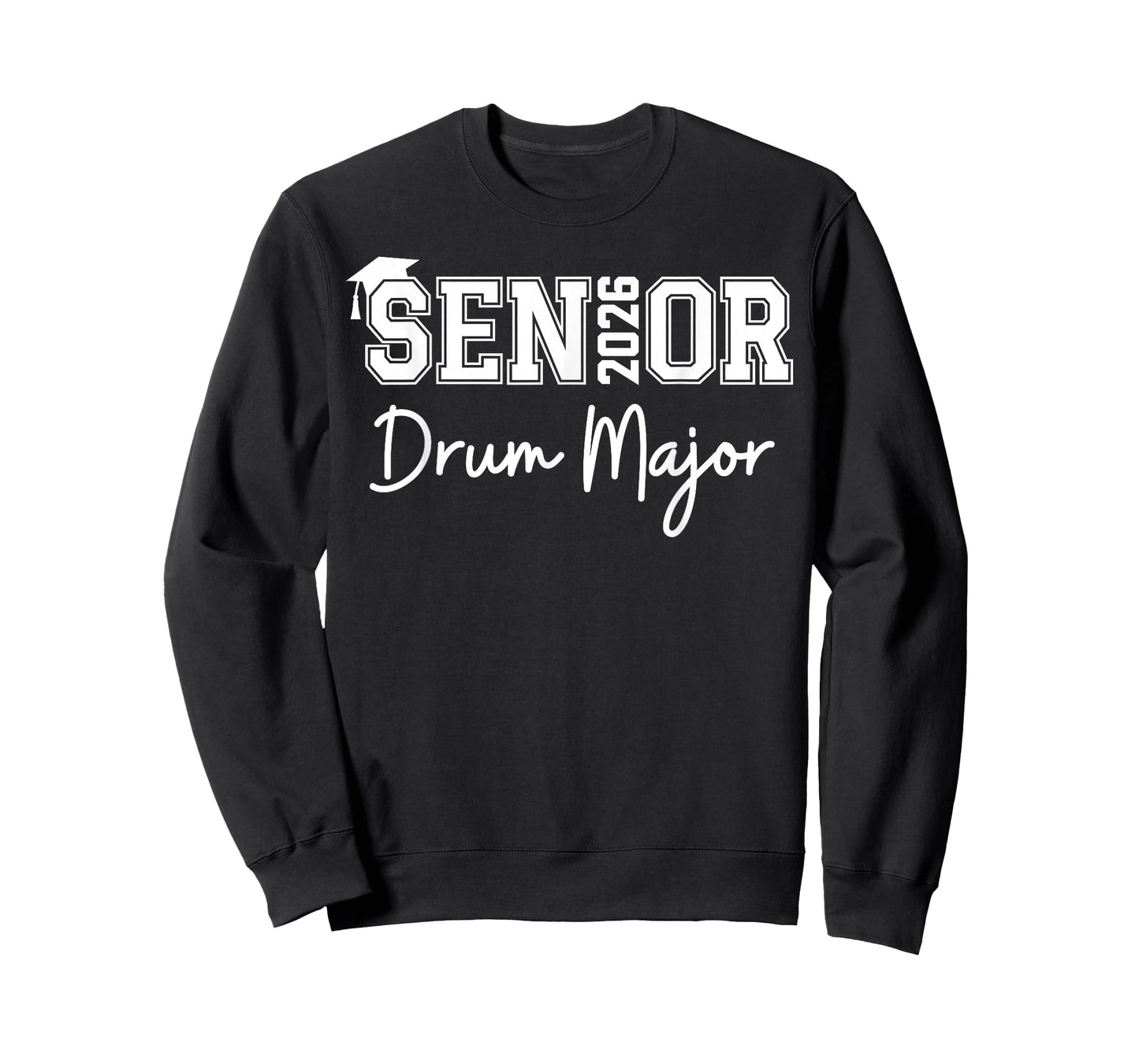 Senior Drum Major 2026 Marching Band Class of 2026 T-Shirt