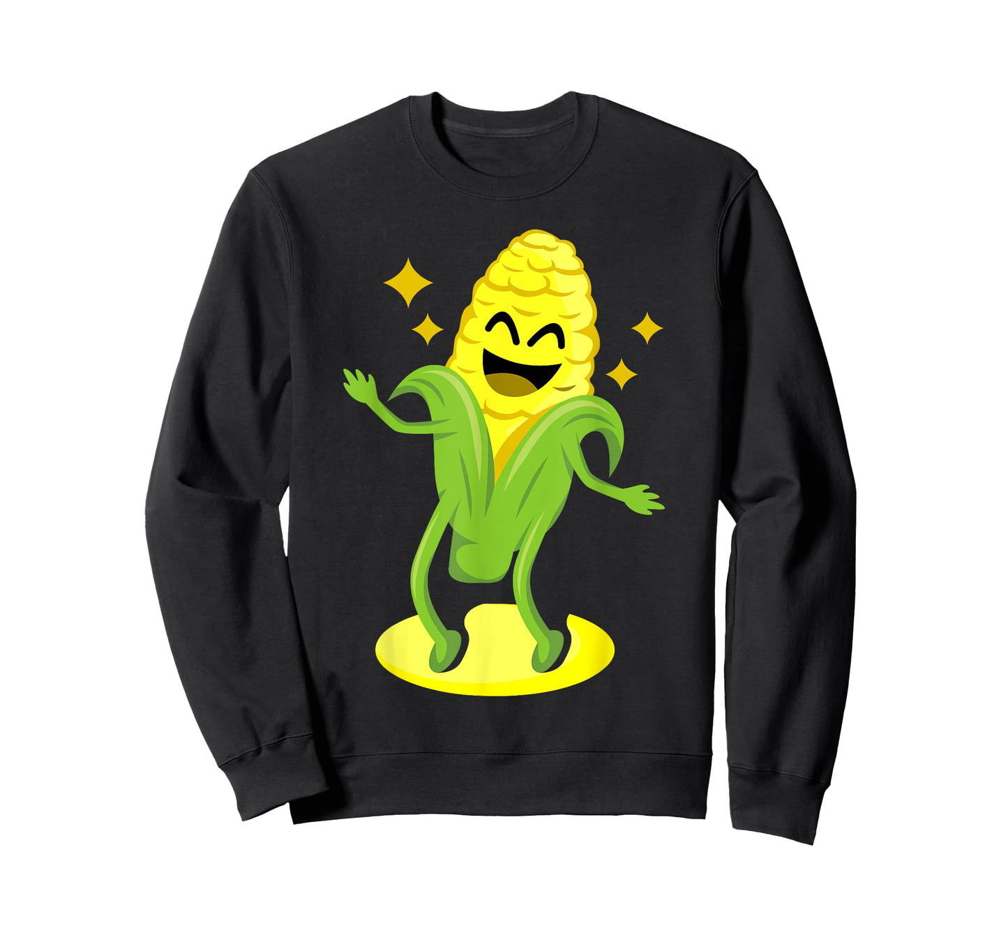 Cool Corn Art Men Women Farmer Dancing Corn On Cob Farming T-Shirt