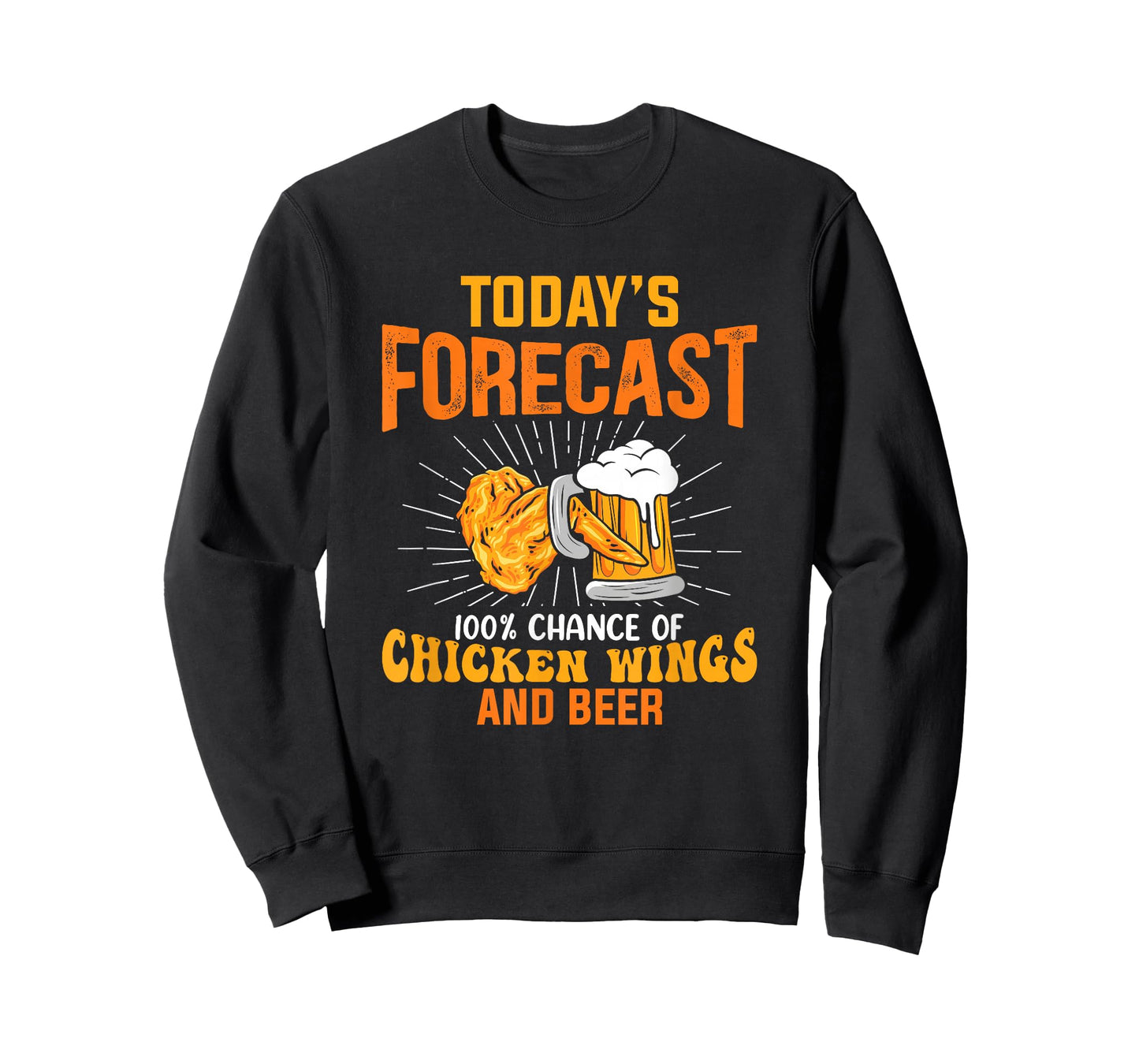 Chicken Wings Quote Fast Food Funny Fried Chicken Wings T-Shirt