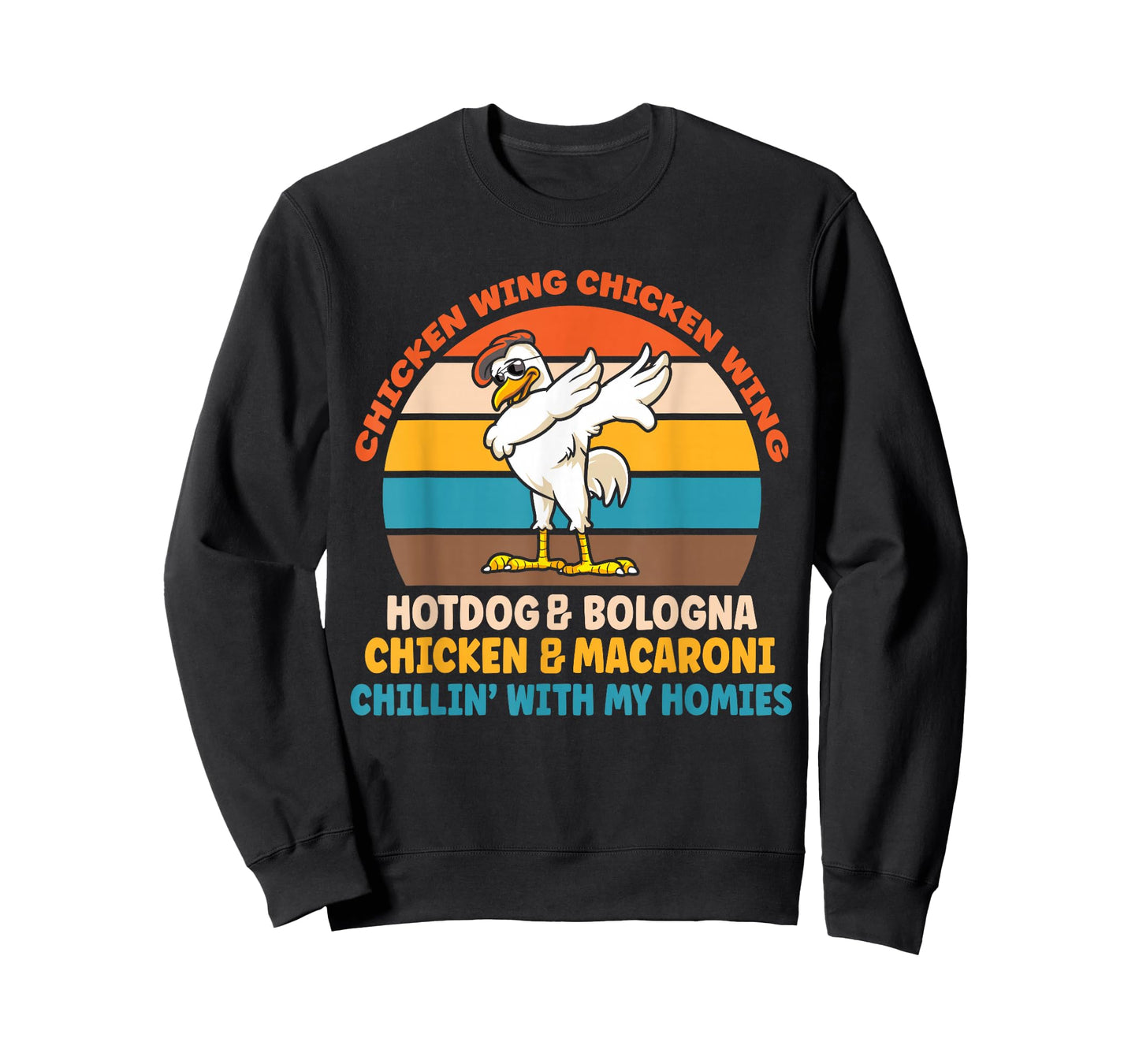 Chicken Wing Chicken Wing Hot Dog Bologna Macaroni T-Shirt