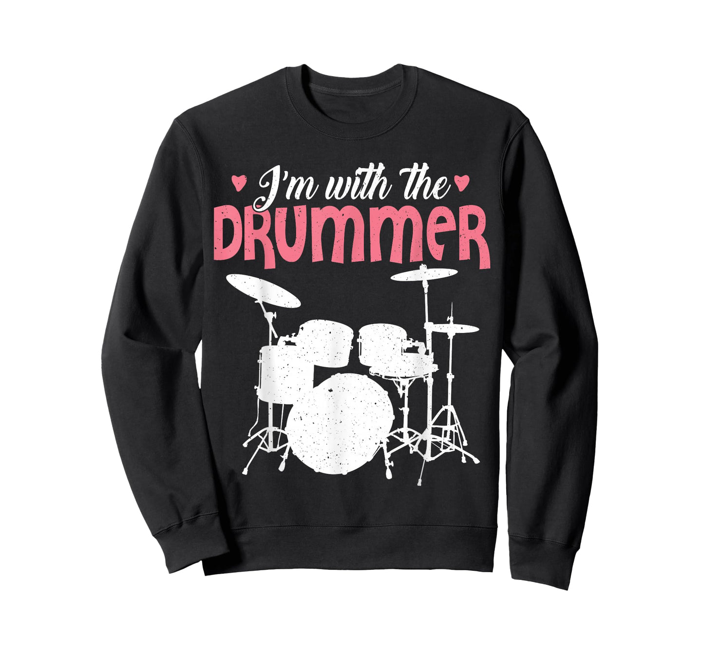 Im With The Drummer Shirt Funny Drummer Drumming T-Shirt