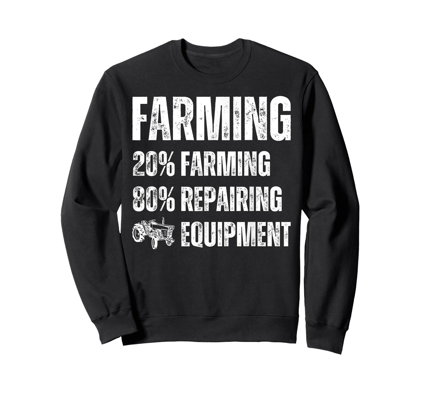 20% Farming, 80% Repairing Equipment, Funny Farmer Lifestyle T-Shirt