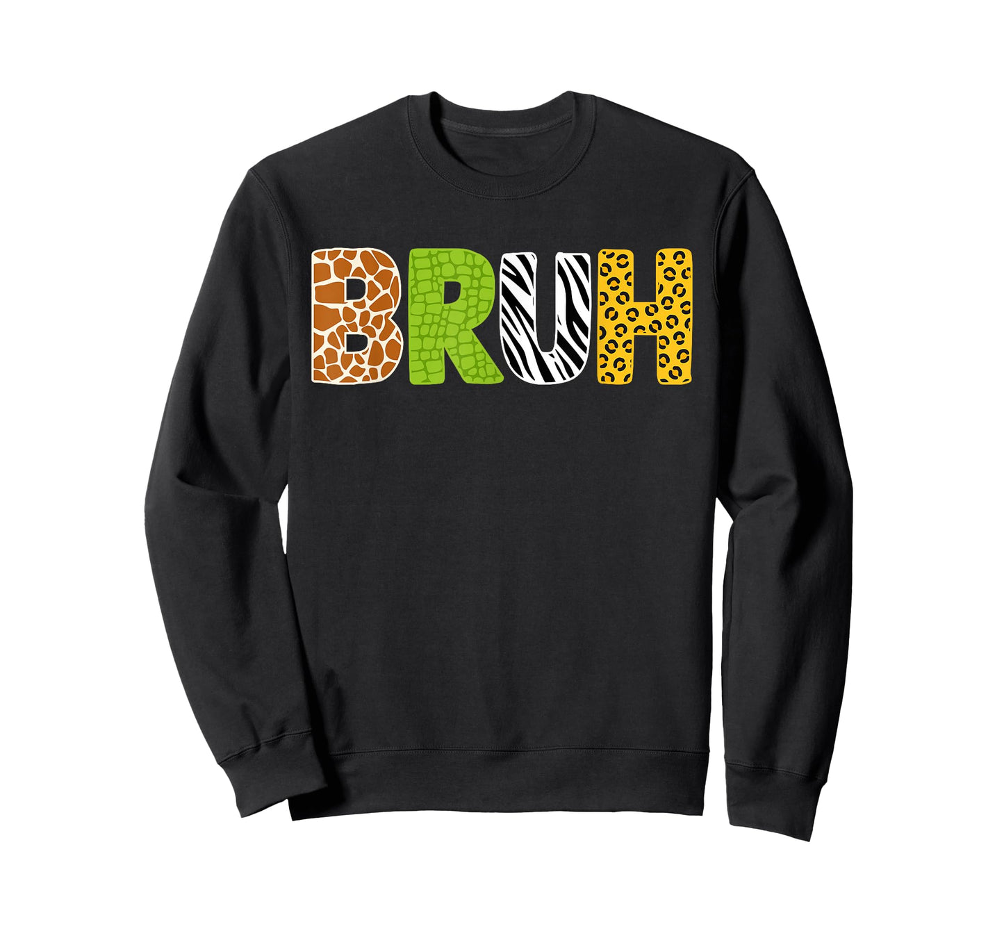 Funny Bruh Safari Animals Wildlife Jungle Zookeeper Boy Kids T-Shirt