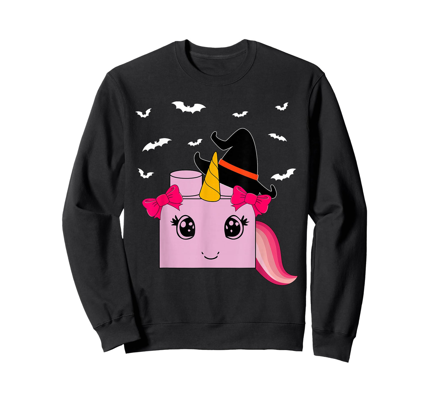 Halloween Unicorn Master Builder Blocks Building Kids Girl T-Shirt