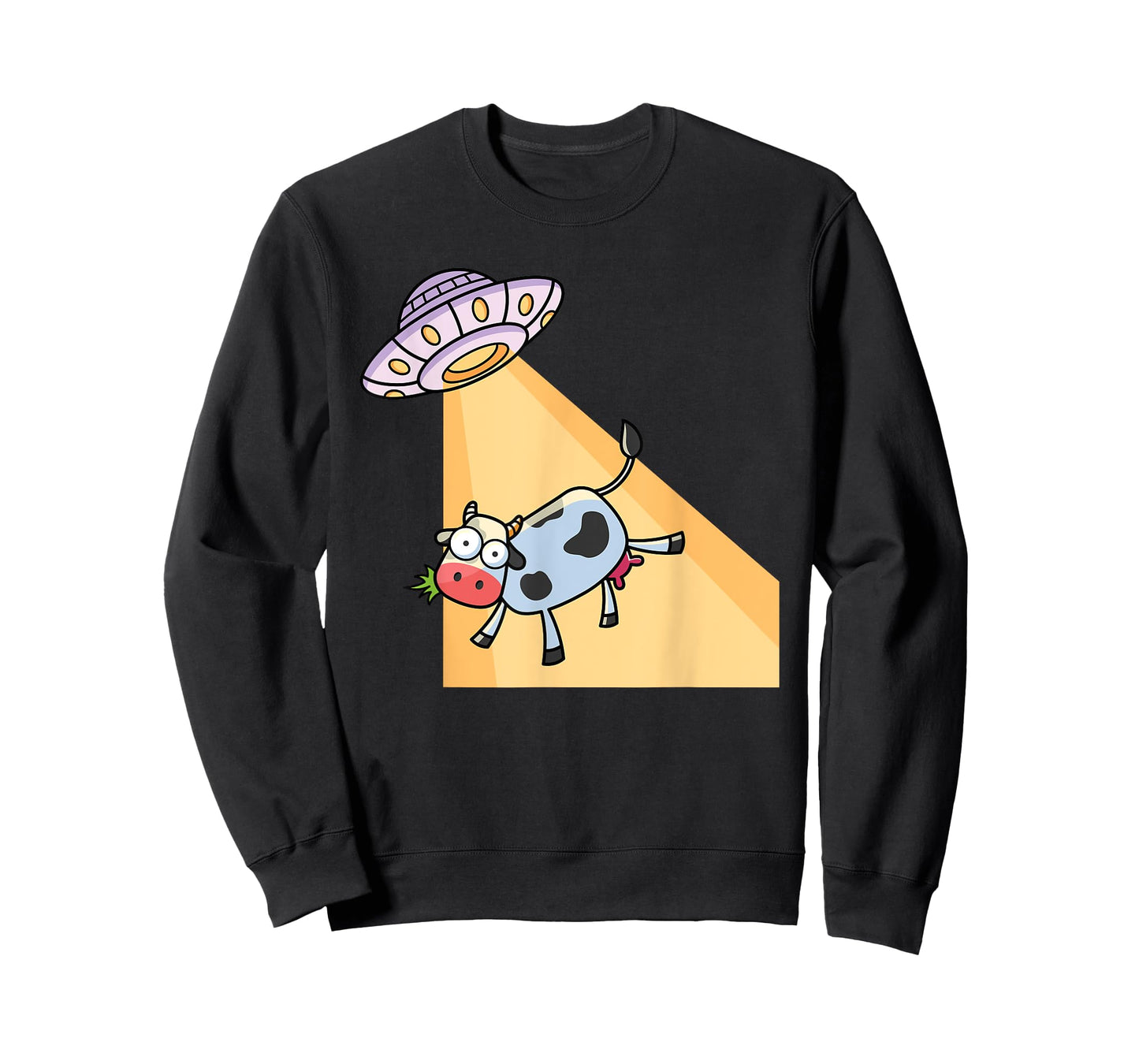 Cow UFO Alien Abduction Farm Animal Cow Lover T-Shirt