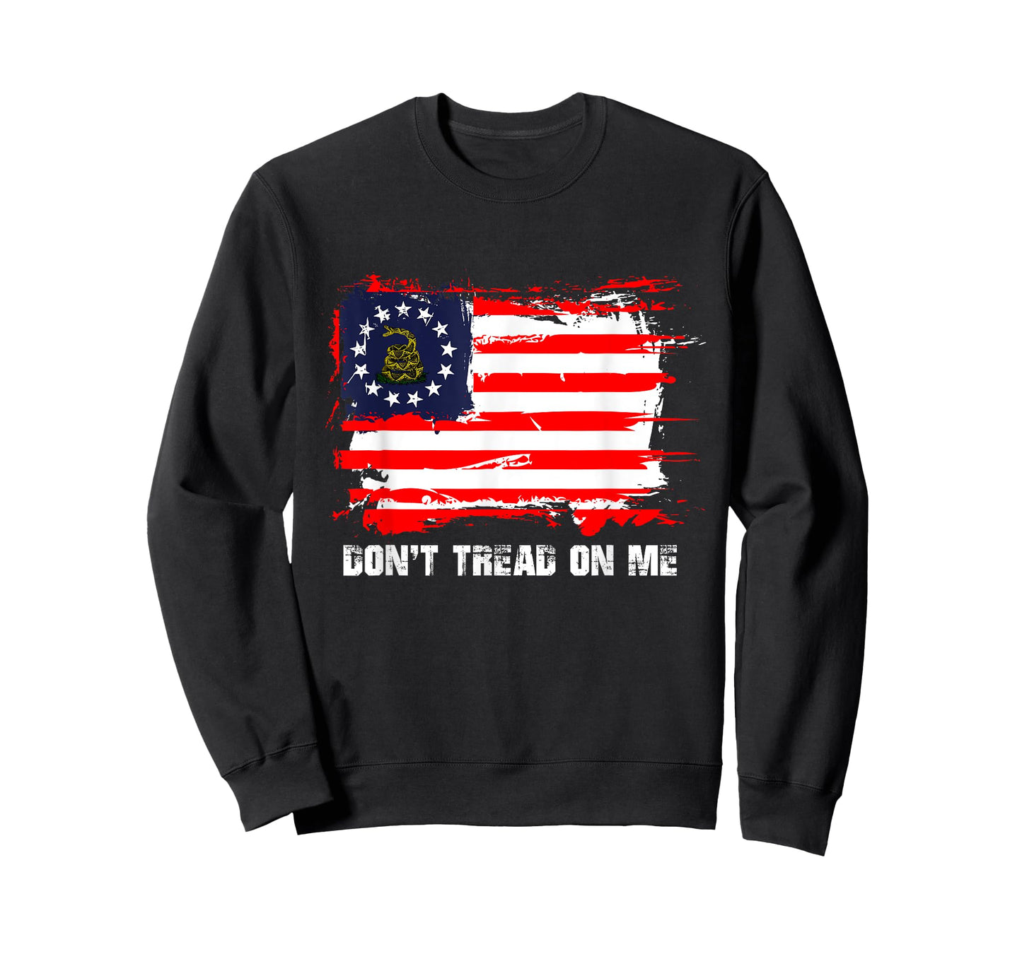 Betsy Ross Flag Don't Tread Patriot On Me T-Shirt
