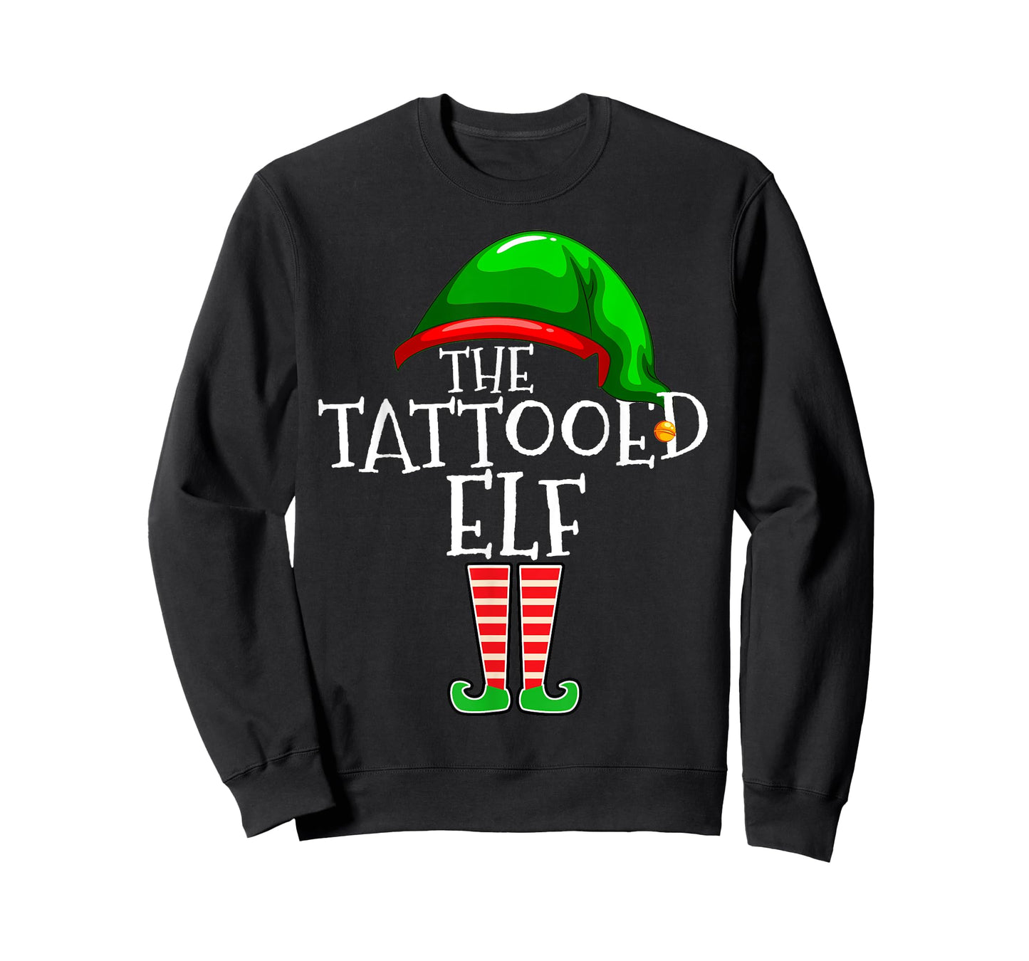 Tattooed Elf Family Matching Group Christmas Tattoo T-Shirt