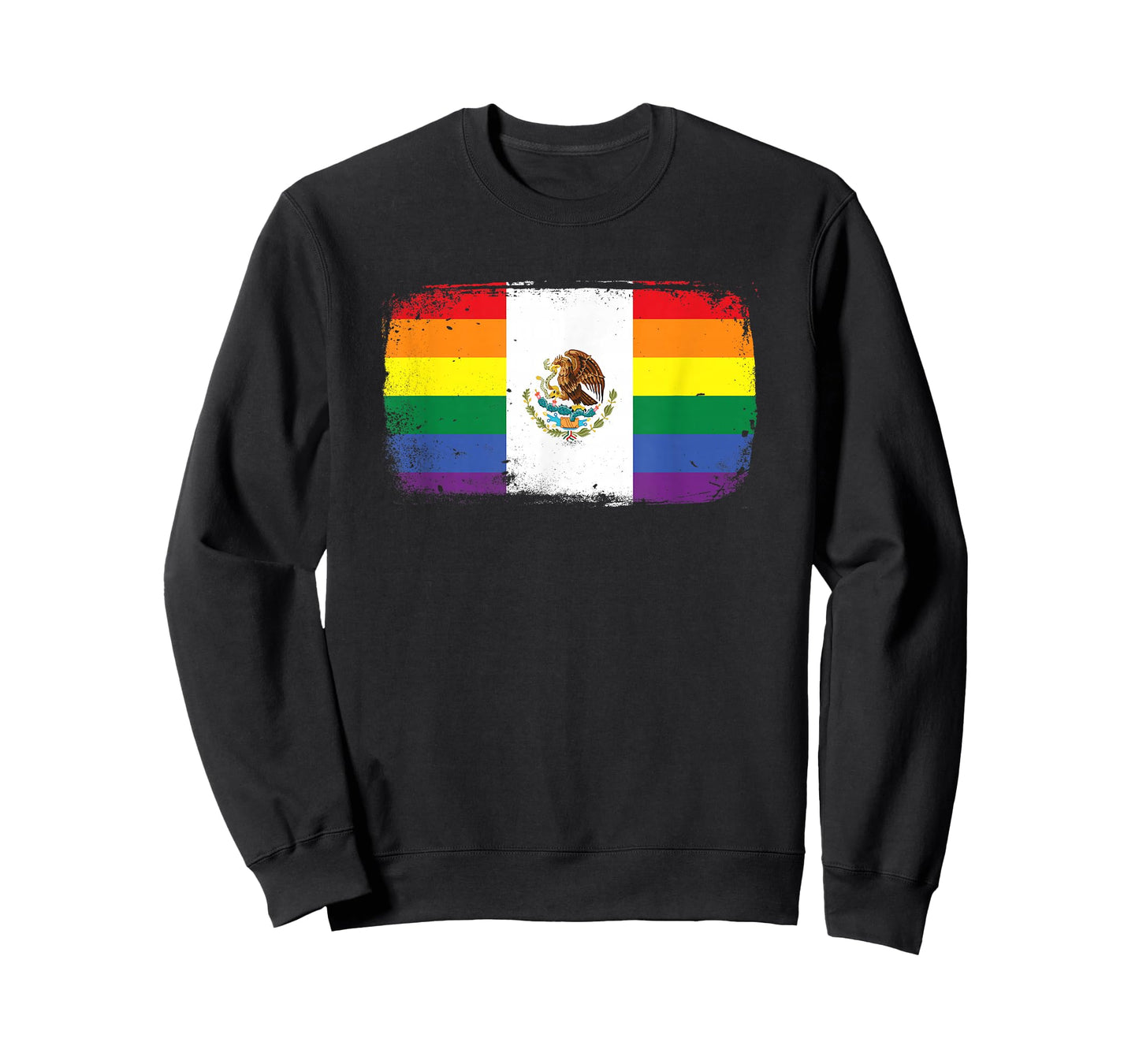 LGBT Pride Rainbow Mexican Flag T-Shirt